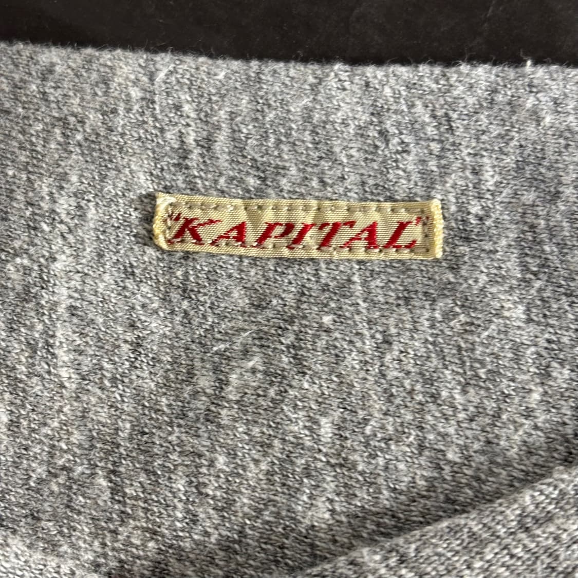 3) kapital 캐피탈 브이넥 롱슬리브 상품이미지5