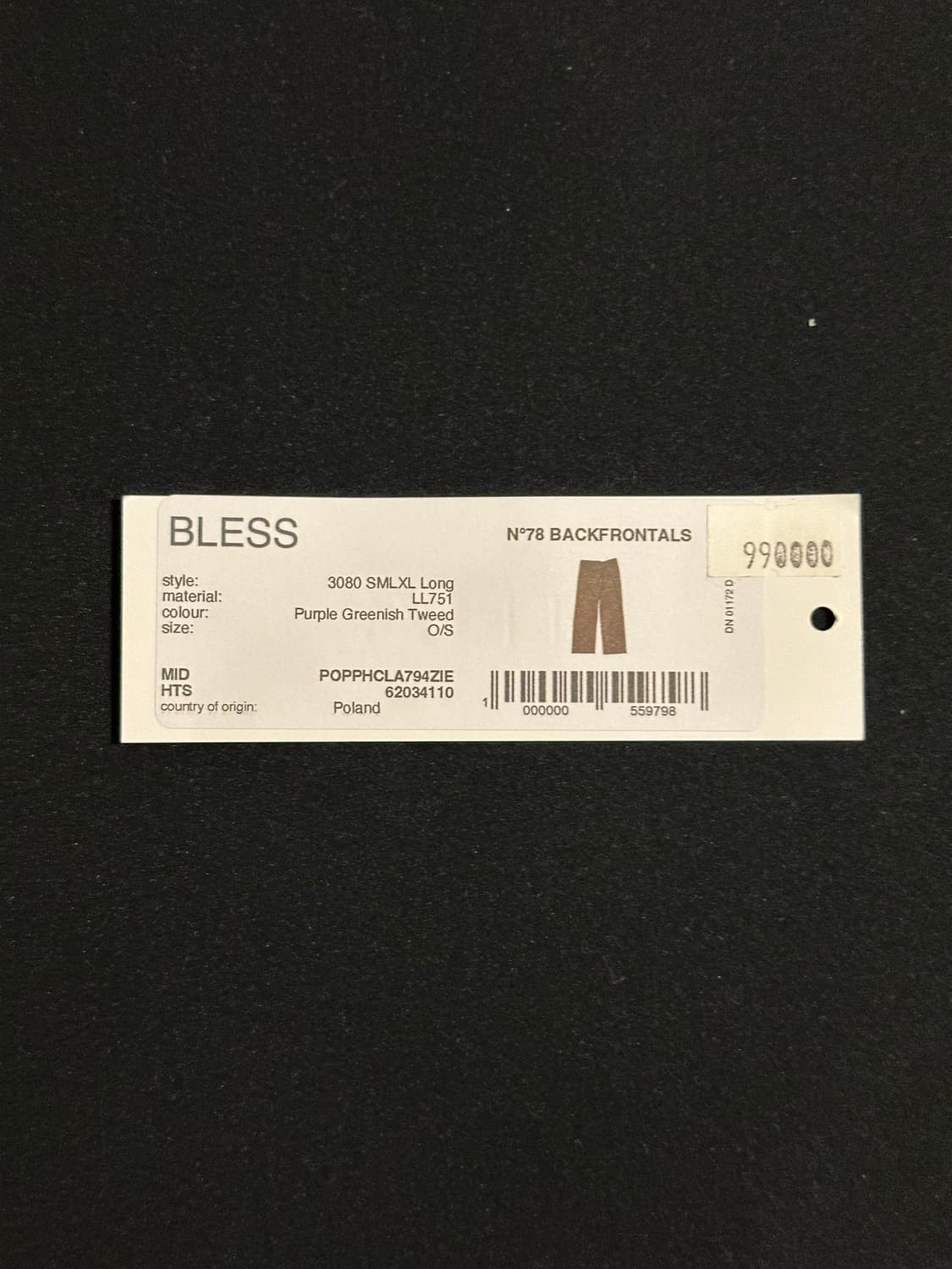 [os] bless smlxl pants 상품이미지6