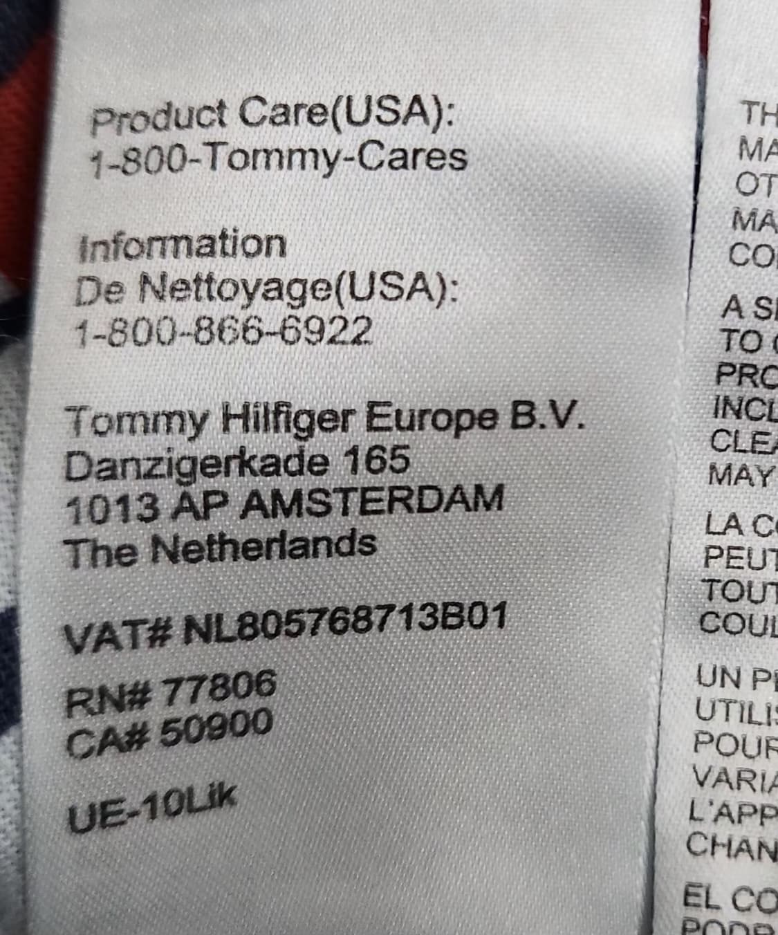 타미힐피거 32인치 데님팬츠 청바지 상품이미지7