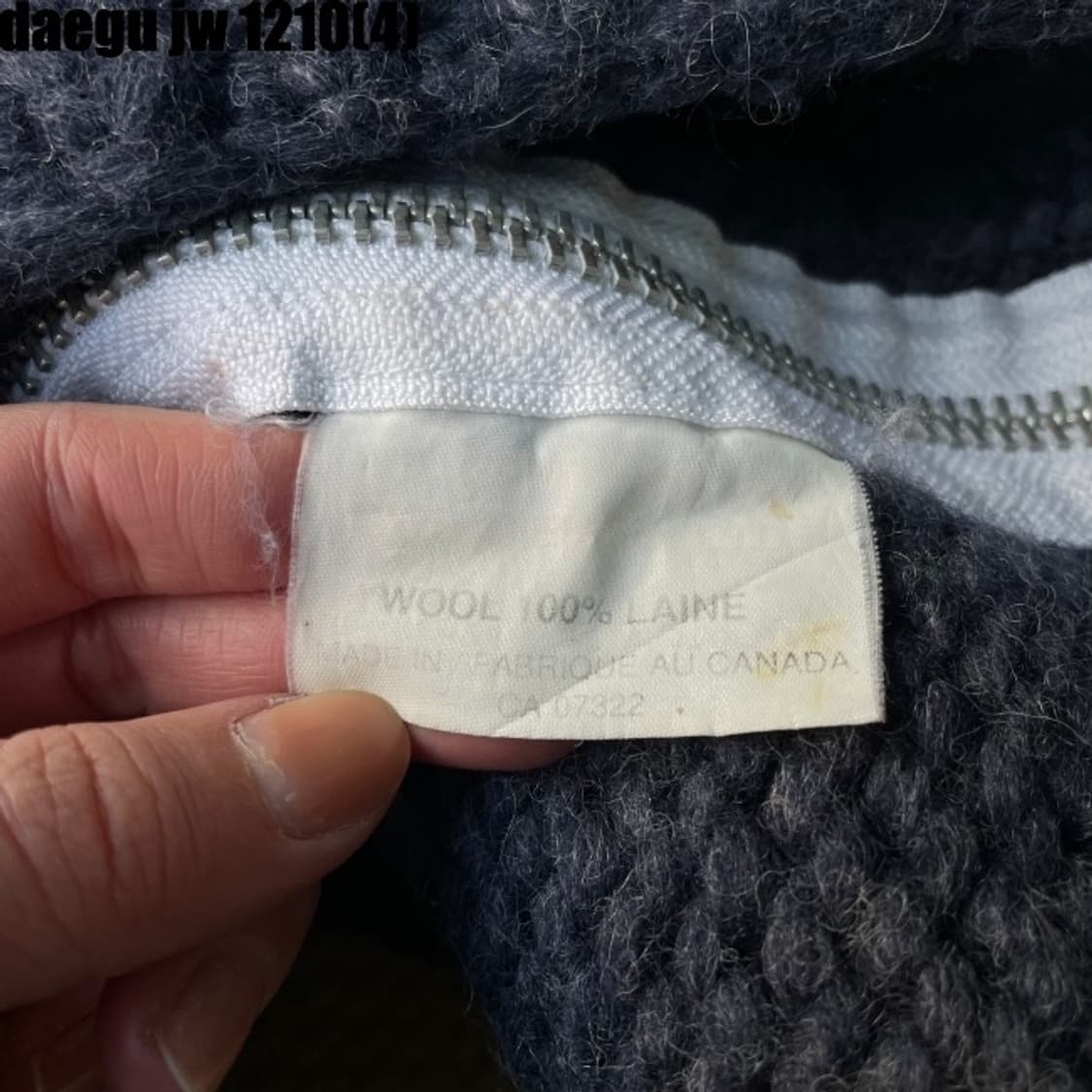 캐나다 코위찬 니트집업 상품이미지5