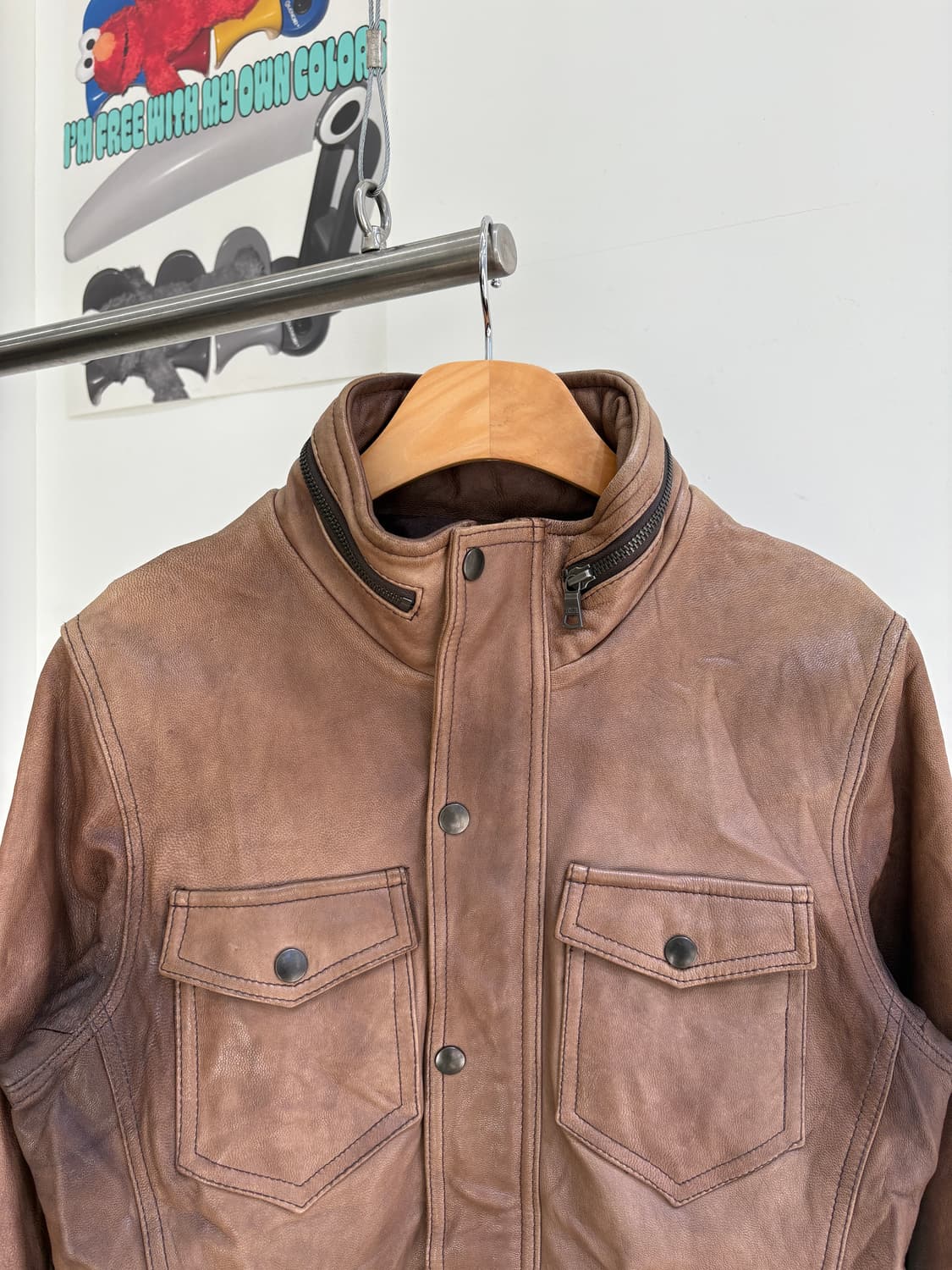 VINTAGE 레더자켓 상품이미지2
