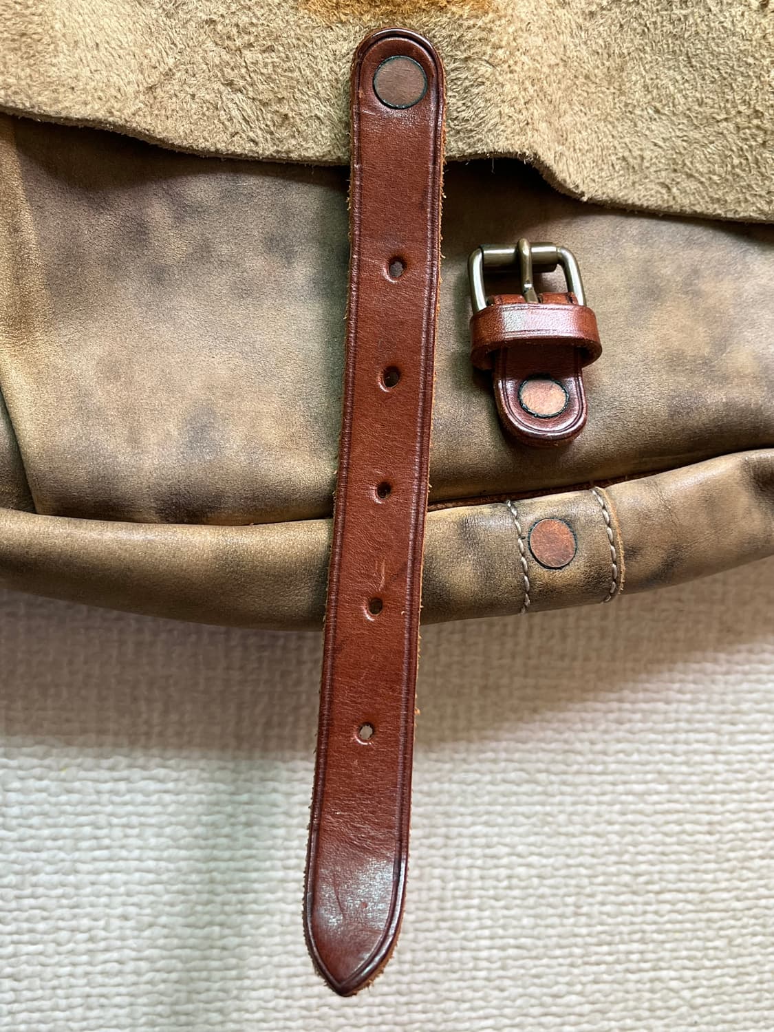 RRL  LEATHER PRINTED SHOULDER BAG 상품이미지4