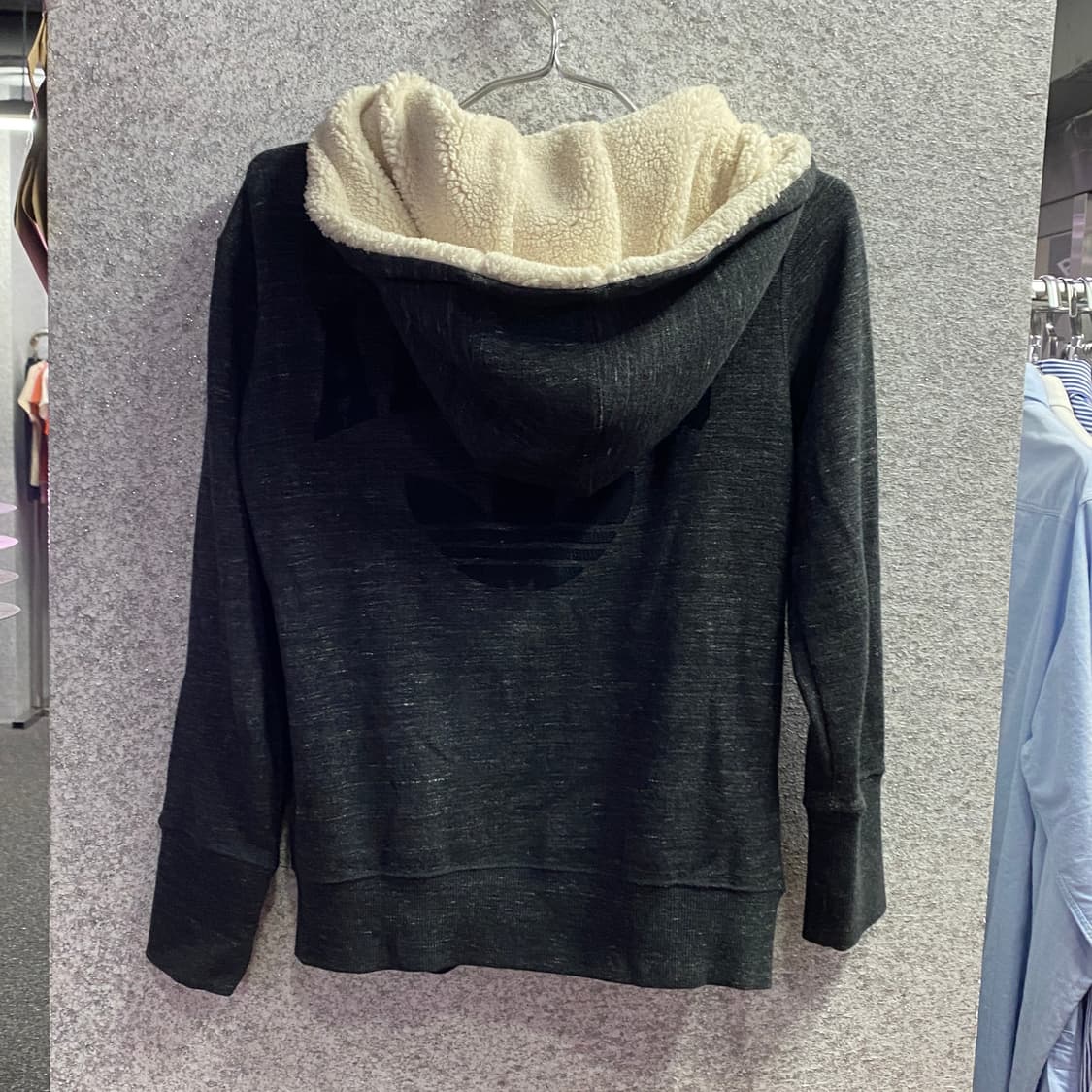 아디다스 파이어버드 빅로고 후드집업 B3281 상품이미지4