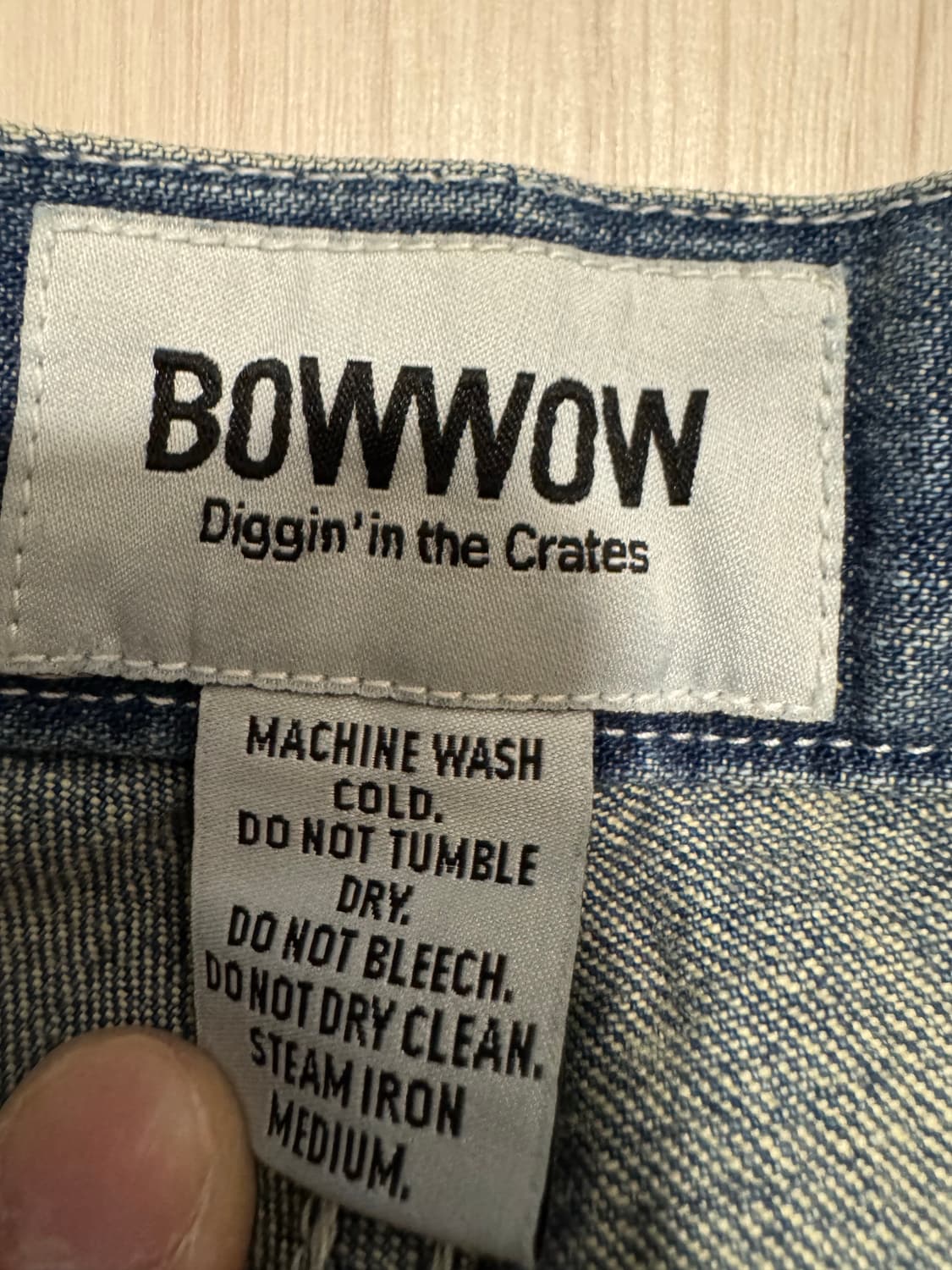 바우와우 Bowwow M35 데님 상품이미지4