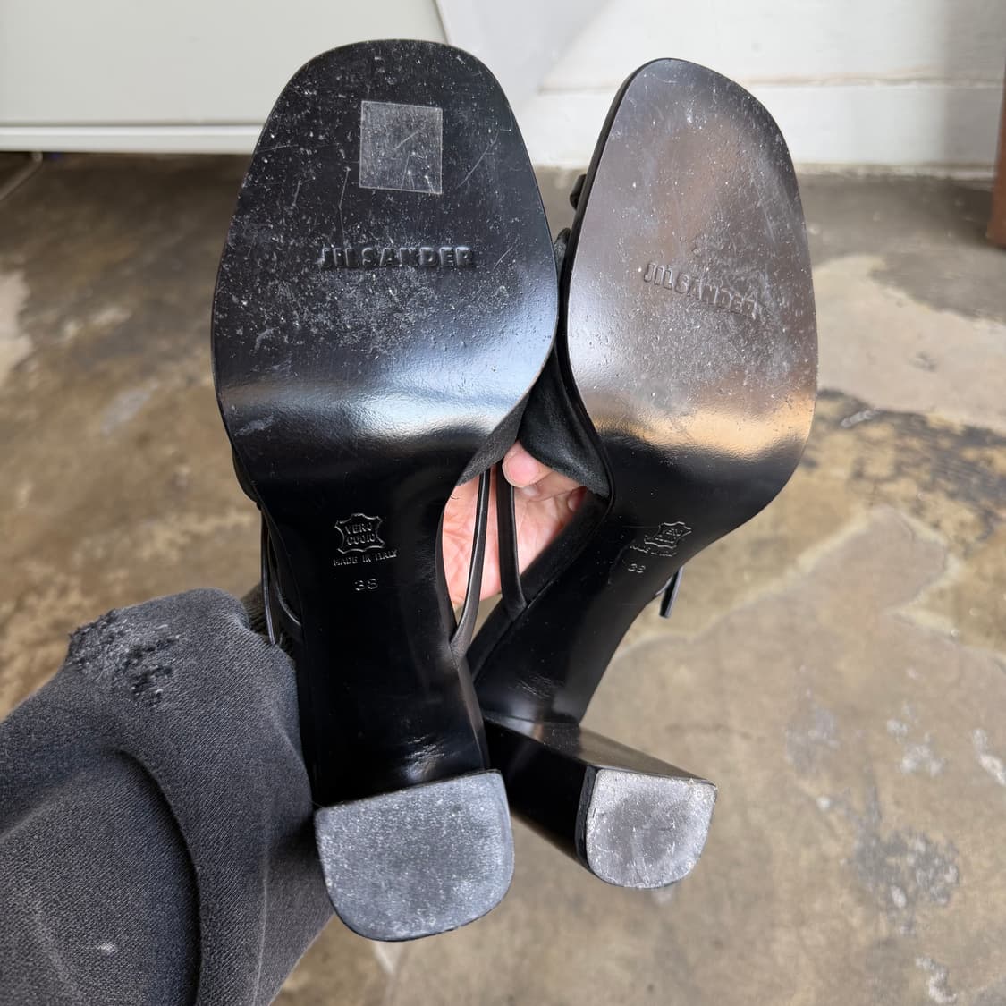 질샌더 샌들 힐 상품이미지6