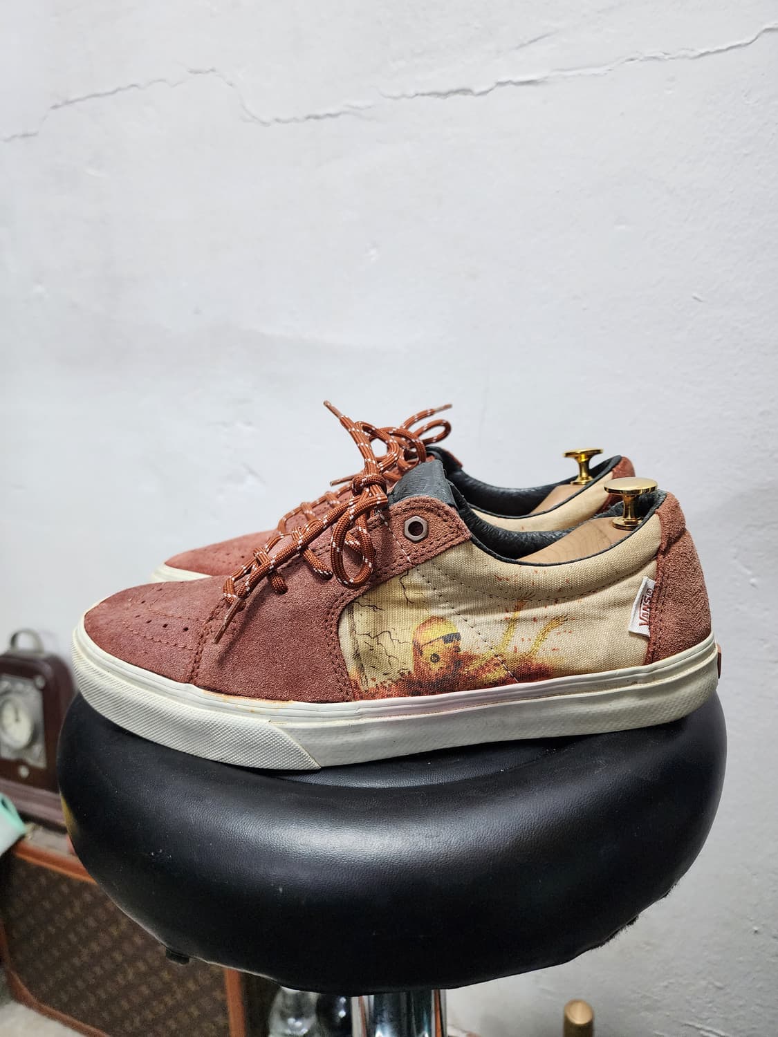 반스 스웨이드 스니커즈 브라운 상품이미지2