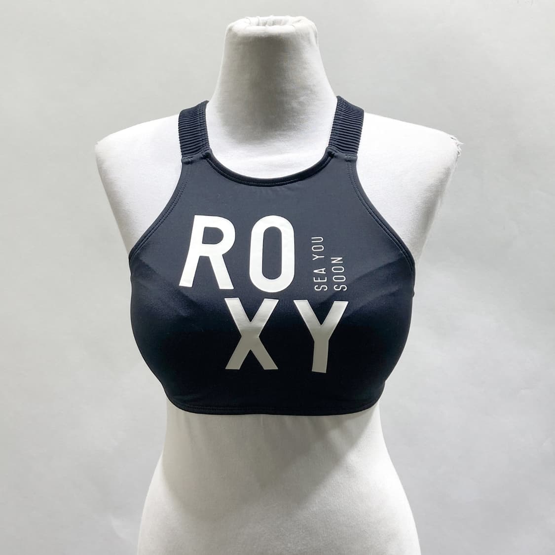 록시 브라탑 래쉬가드 블랙 XS 상품이미지1