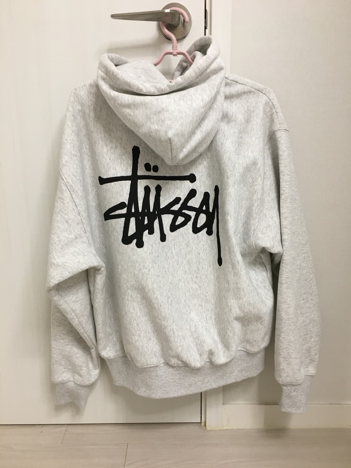 스투시 기모 멜란지 후드티 상품이미지1