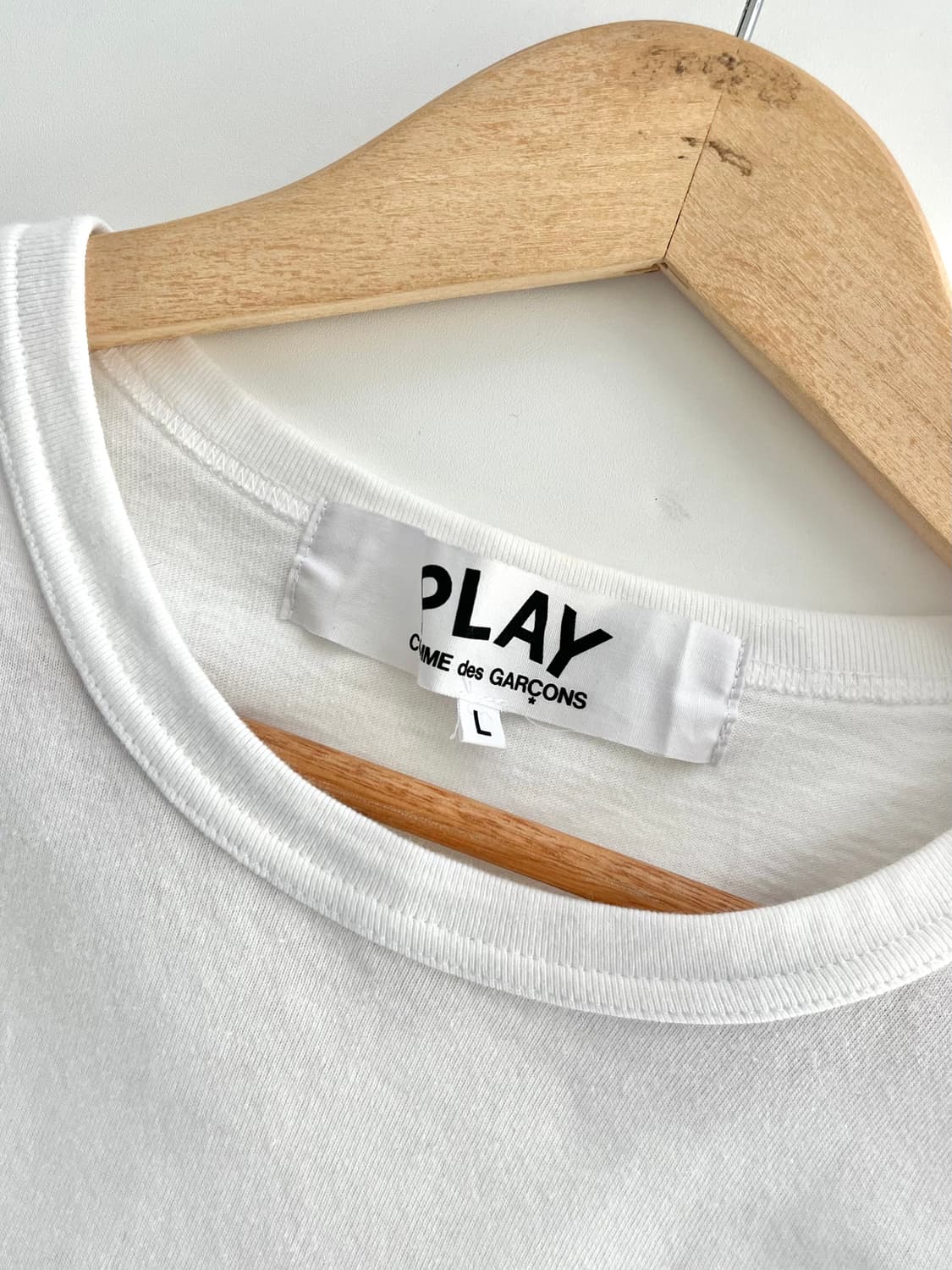 COMMEdesGARCONS 꼼데가르송 플레이 와펜 롱슬리브 상품이미지5