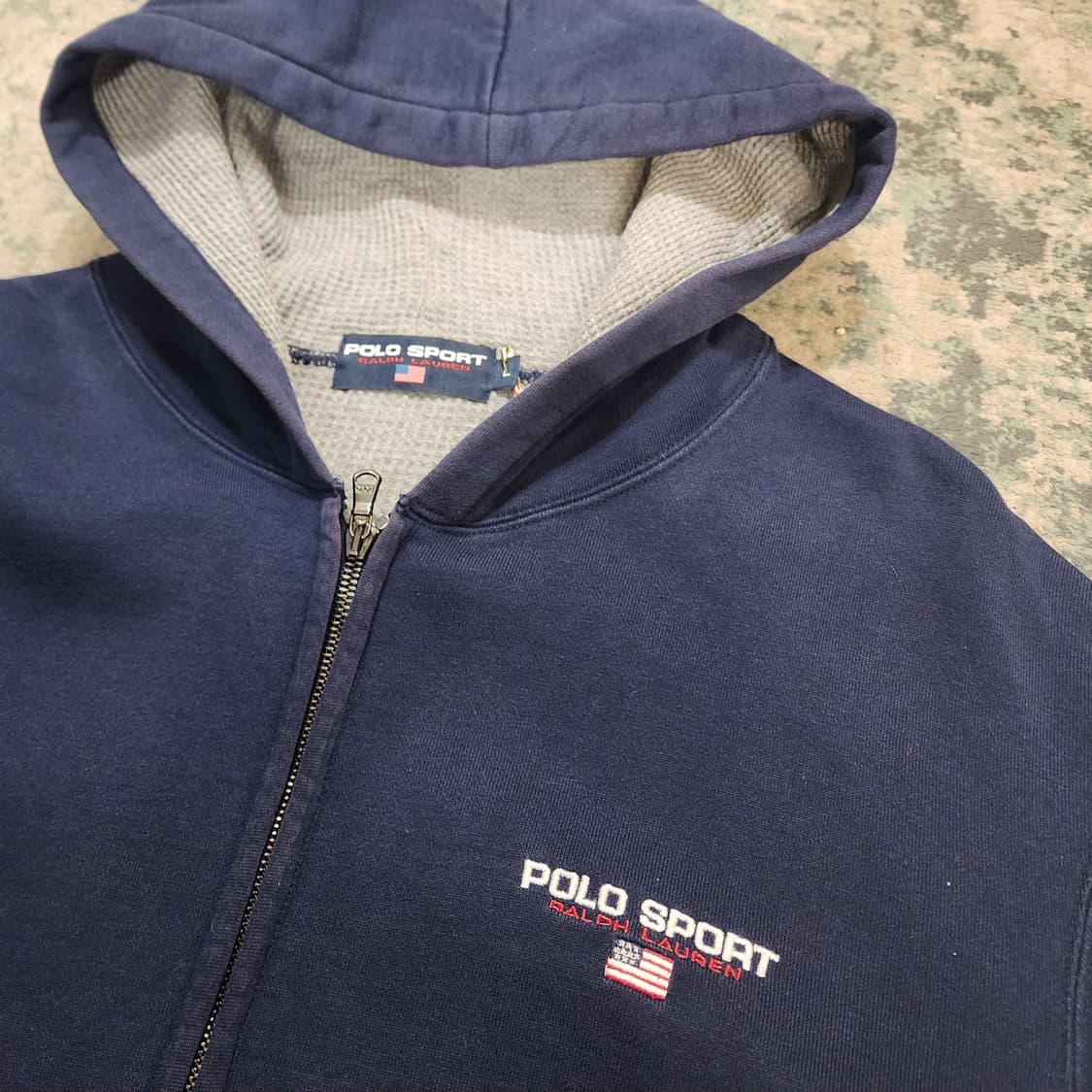 90s 폴로스포츠 후드짚업 상품이미지4