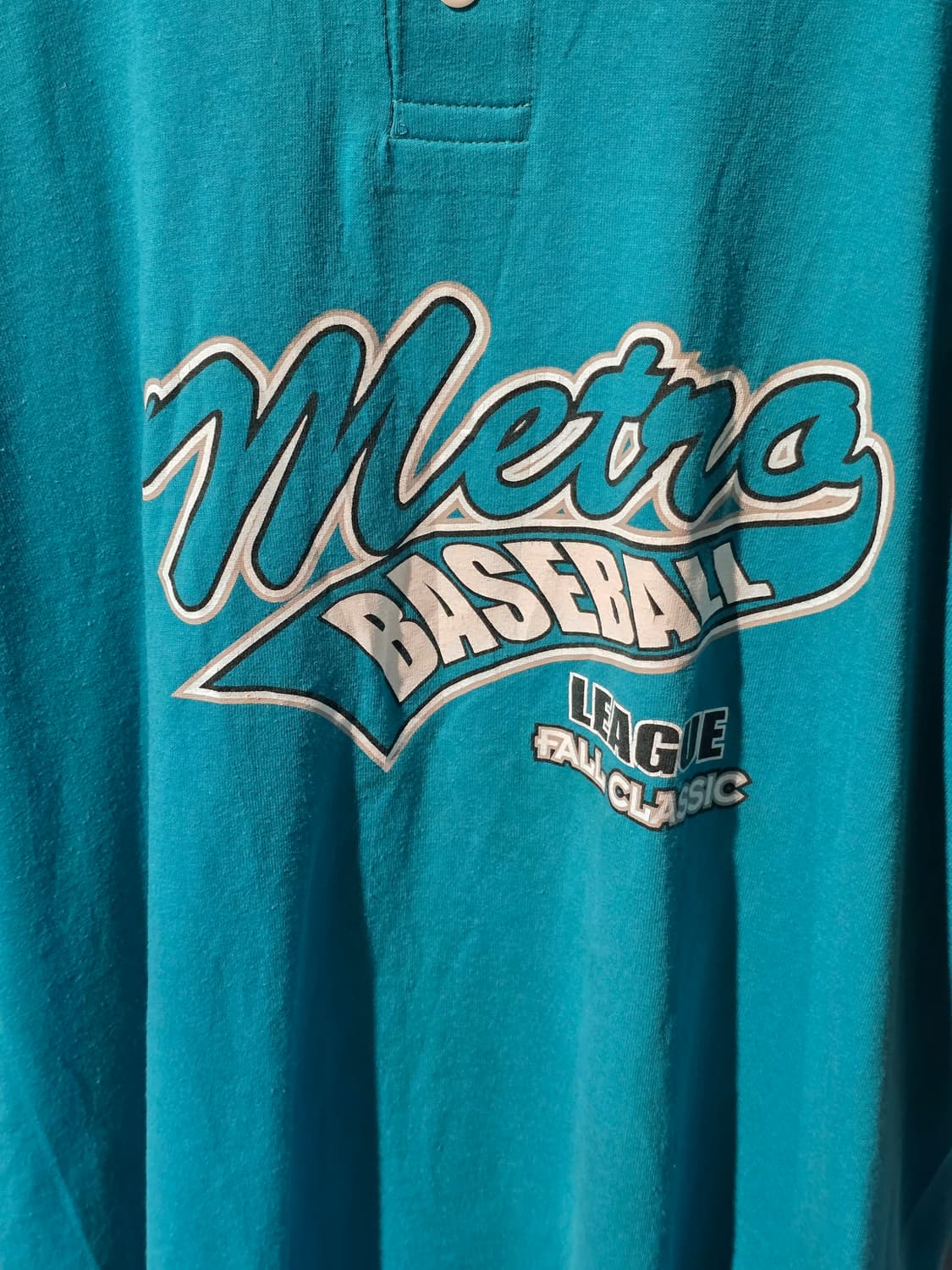 Soffe Shirts Metro Baseball 헨리넥 팀 티셔츠 상품이미지2