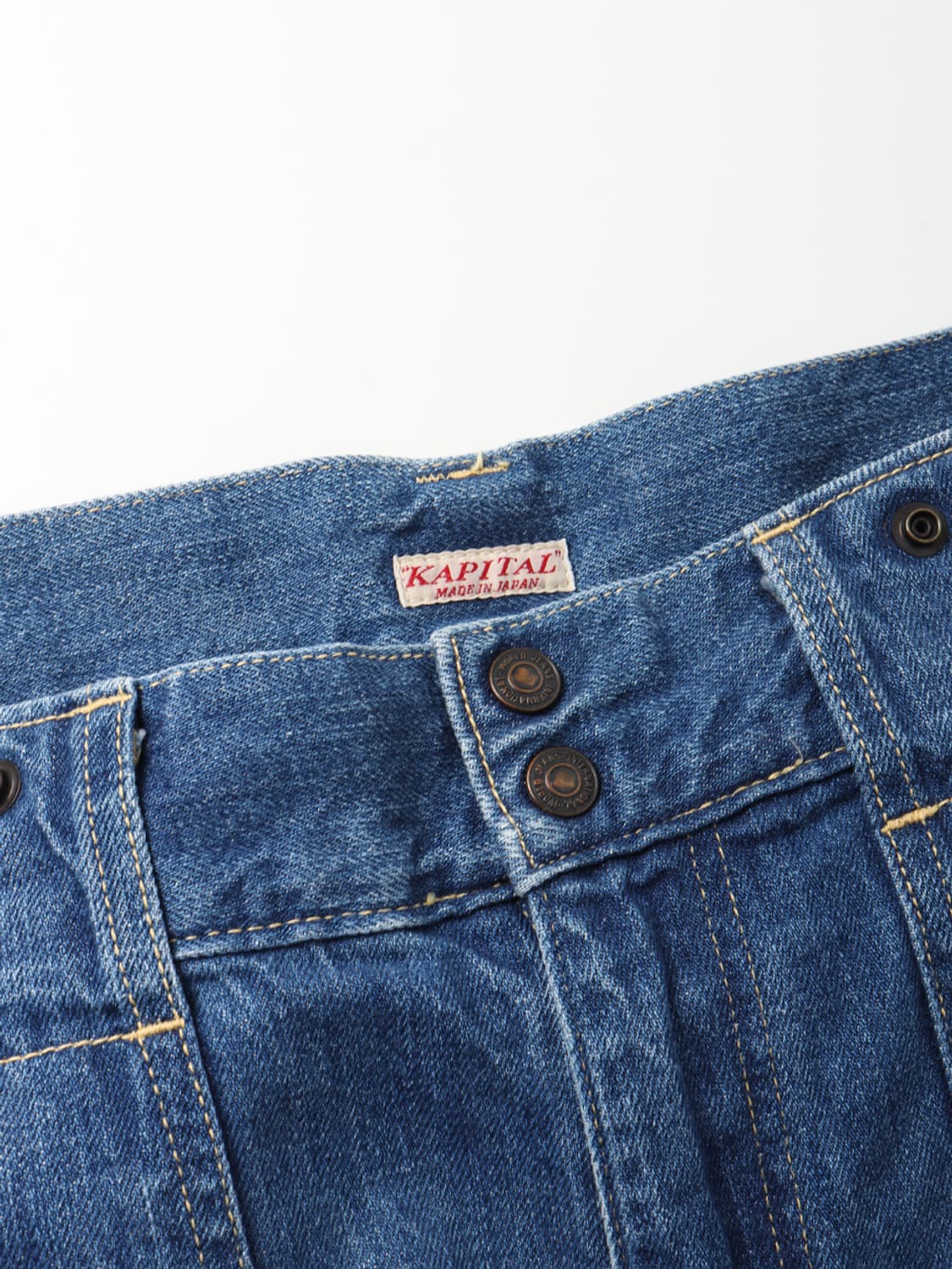 캐피탈 KAPITAL Denim Bush Pants 상품이미지4