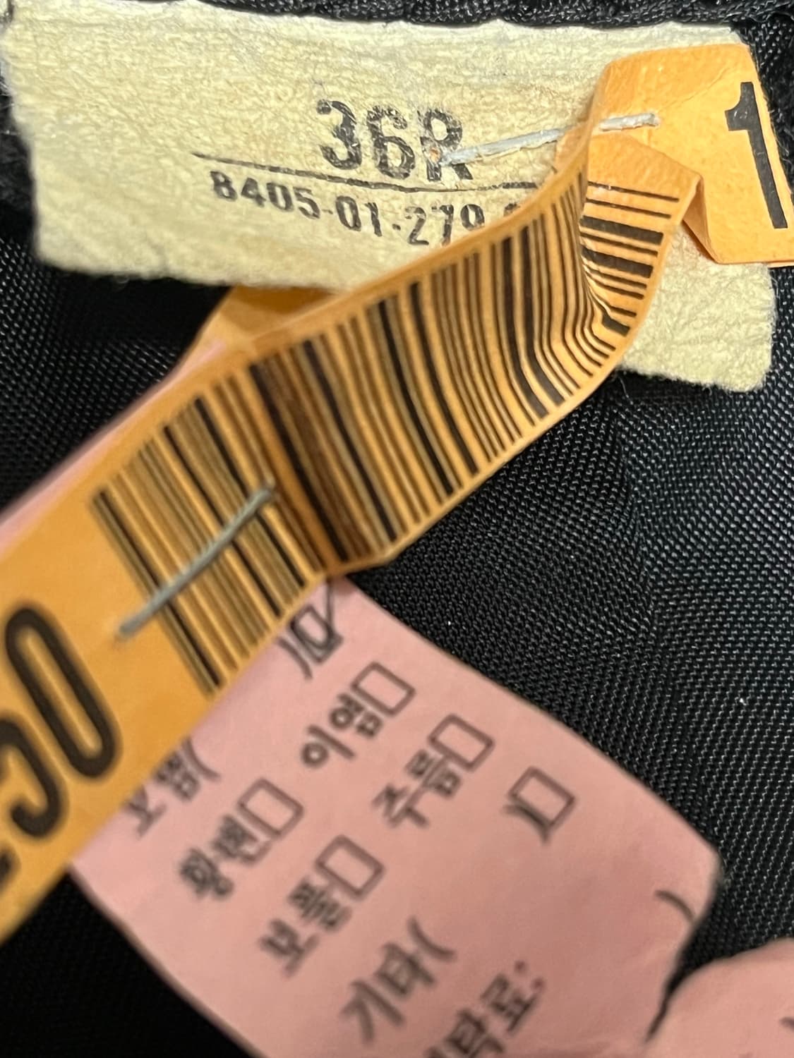 미해군 정복 나폴레옹 오리지날 36R 사이즈 상품이미지3
