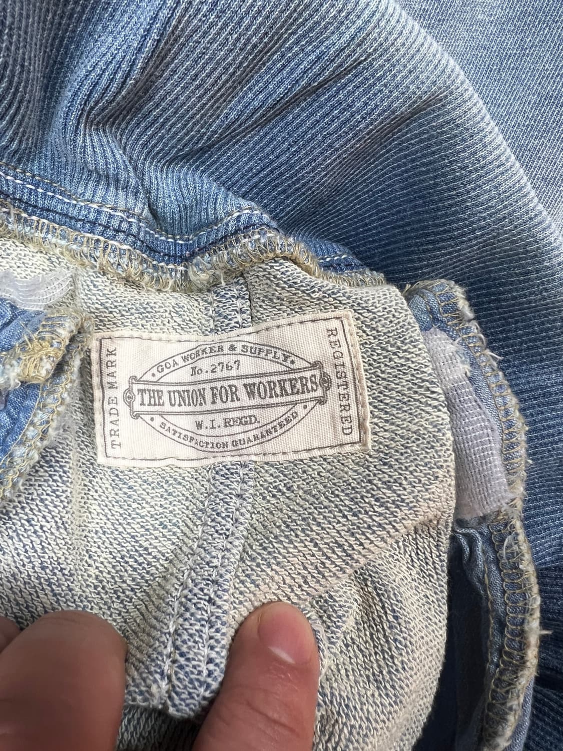 GOA 연청 데님 롱 스커트 M 상품이미지4