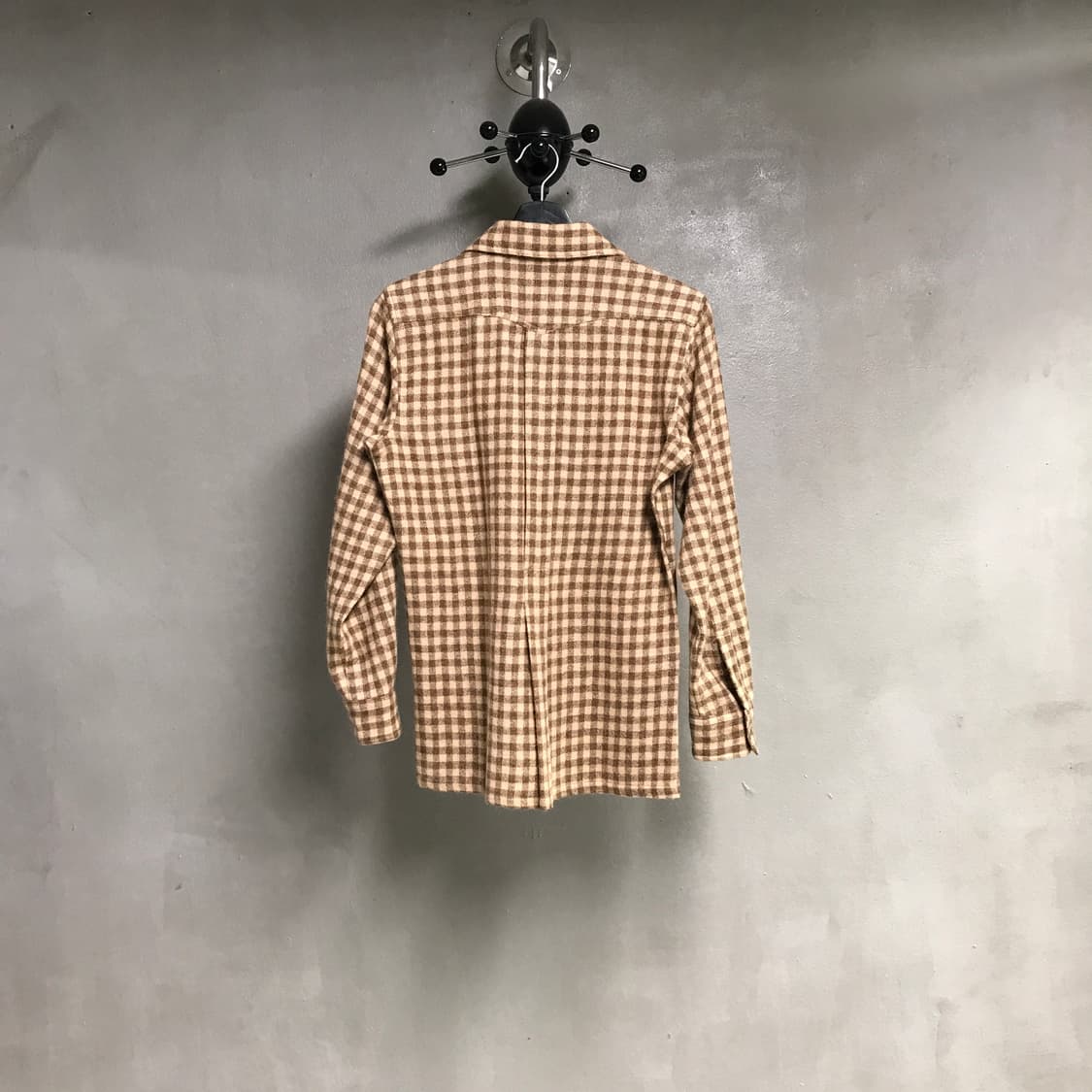 JUN 누빔 체크 셔츠 M 상품이미지6