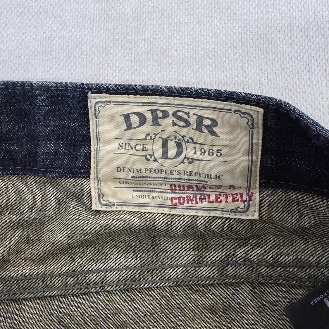 [M] DPSR 빈티지 워싱 데님 팬츠 0127J 상품이미지3