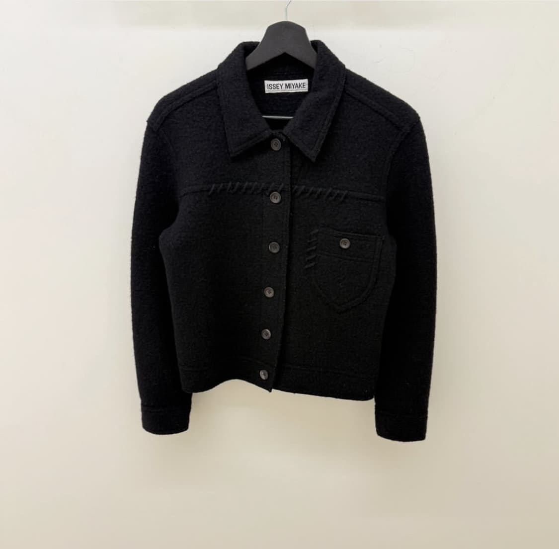 03ss 이세이미야케 울 스티치 자켓 상품이미지1