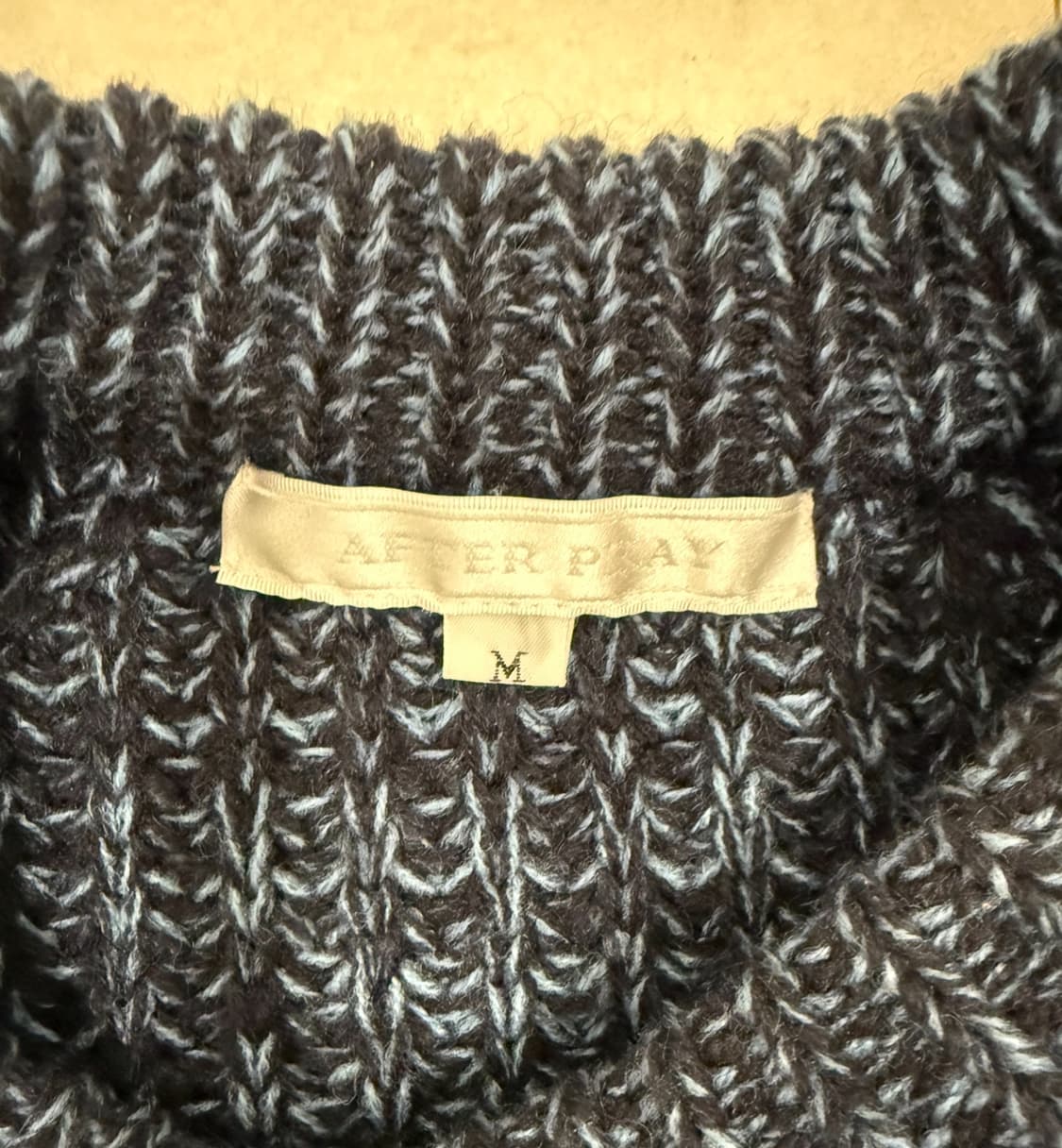 애프터프레이 인타르시아 니트 상품이미지2