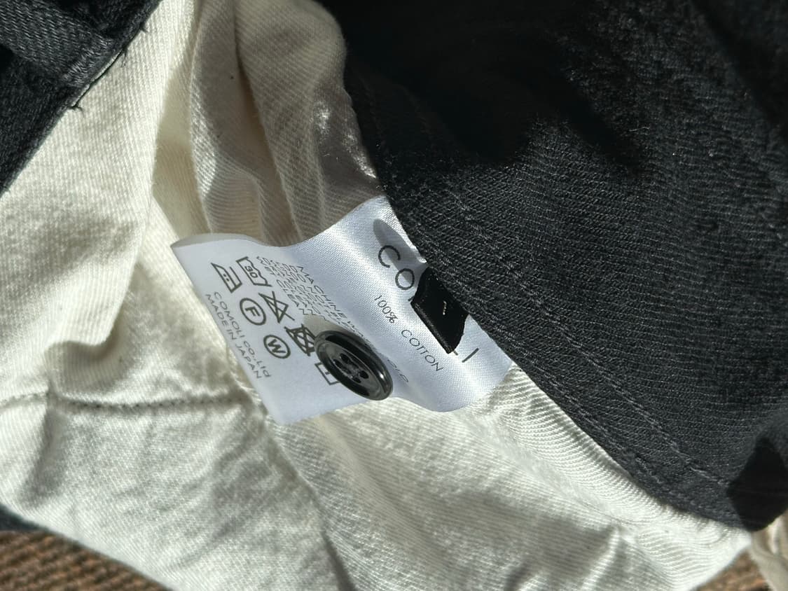 [1] 코모리 벨티드 데님 팬츠 상품이미지4