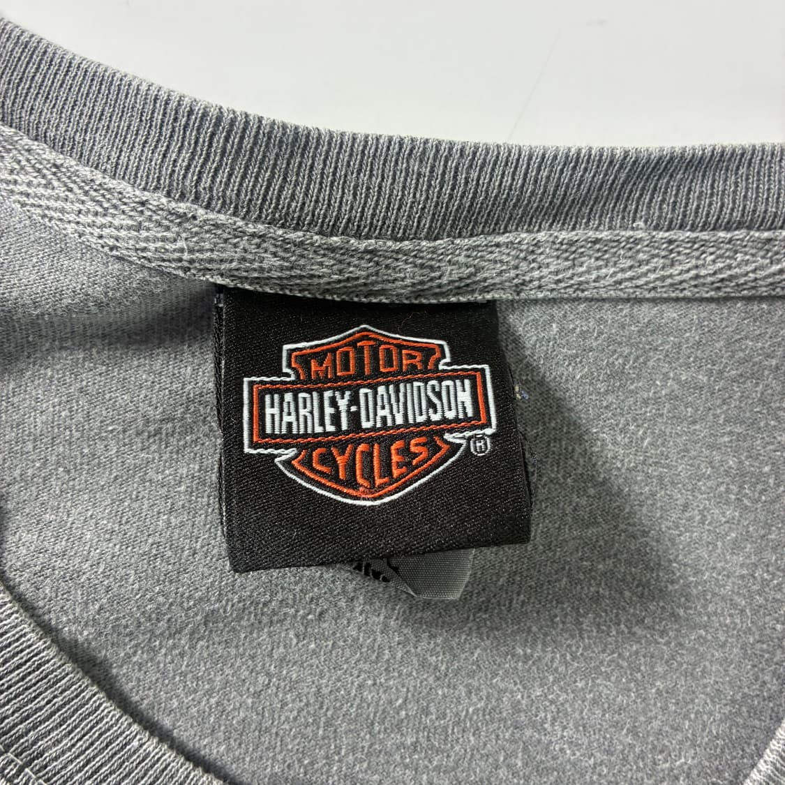 Harley davidson  할리 데이비슨 올드스쿨 워시드 그레이 반팔 상품이미지6