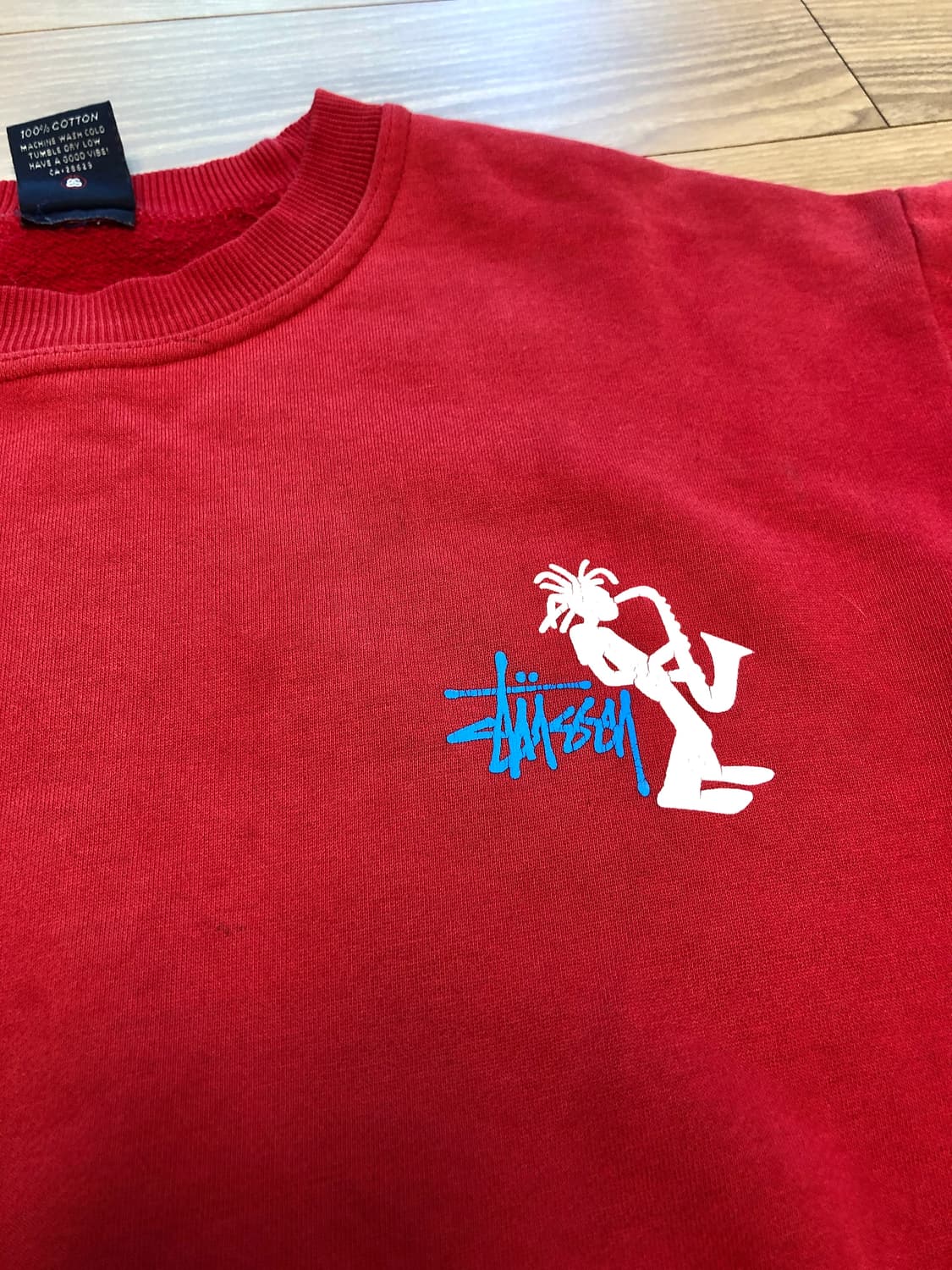 usa made 스투시 스웻셔츠 90s 00s 상품이미지2