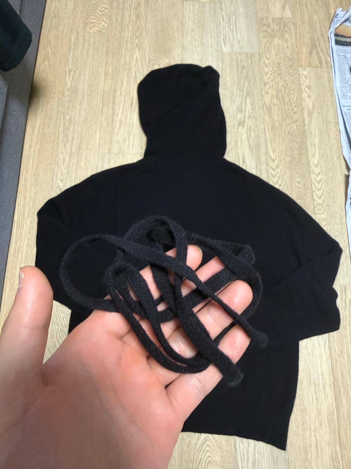 머듈 니트 후디 2싸 상품이미지4