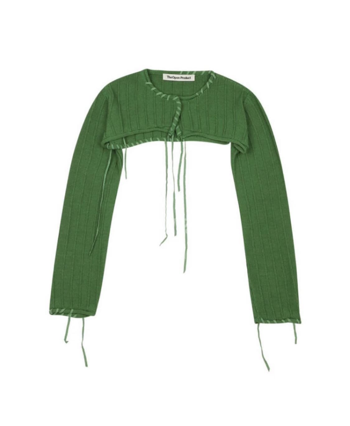 더오픈프로덕트 볼레로 그린 상품이미지1