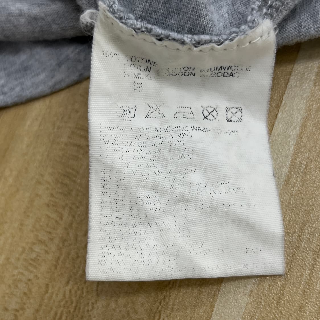 Diesel 디젤 그레이 긴팔 티셔츠 S 상품이미지8