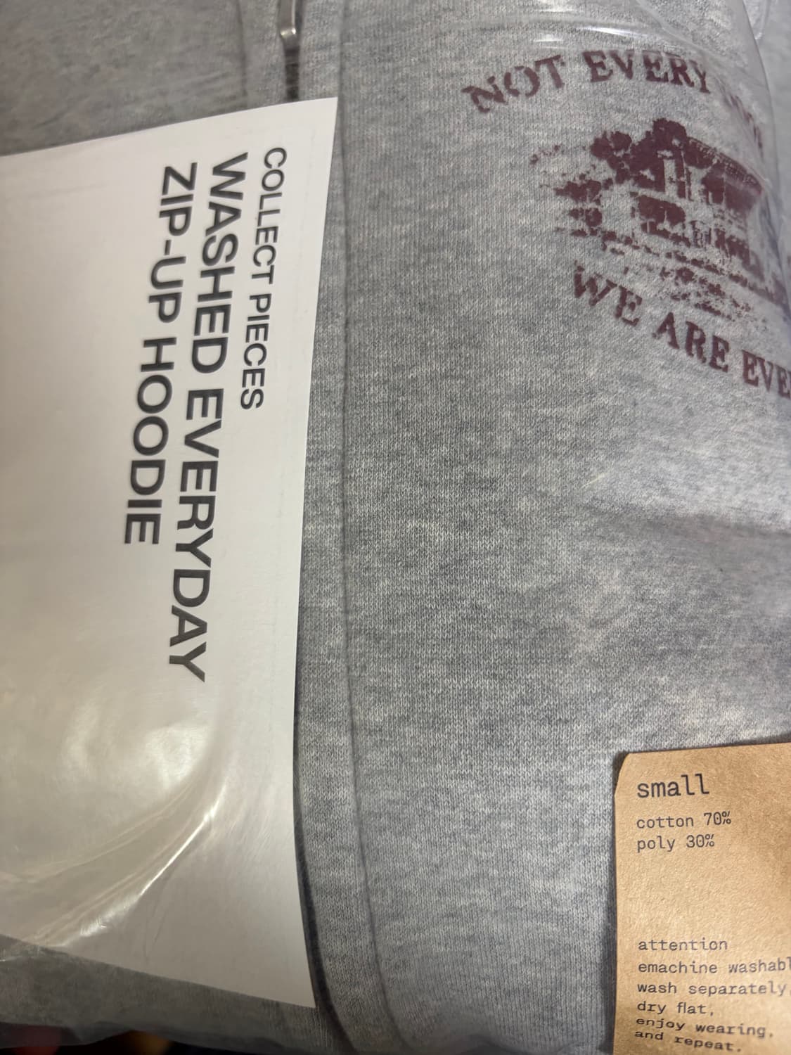 [S] 컬렉트피시스 후드집업 그레이 상품이미지2