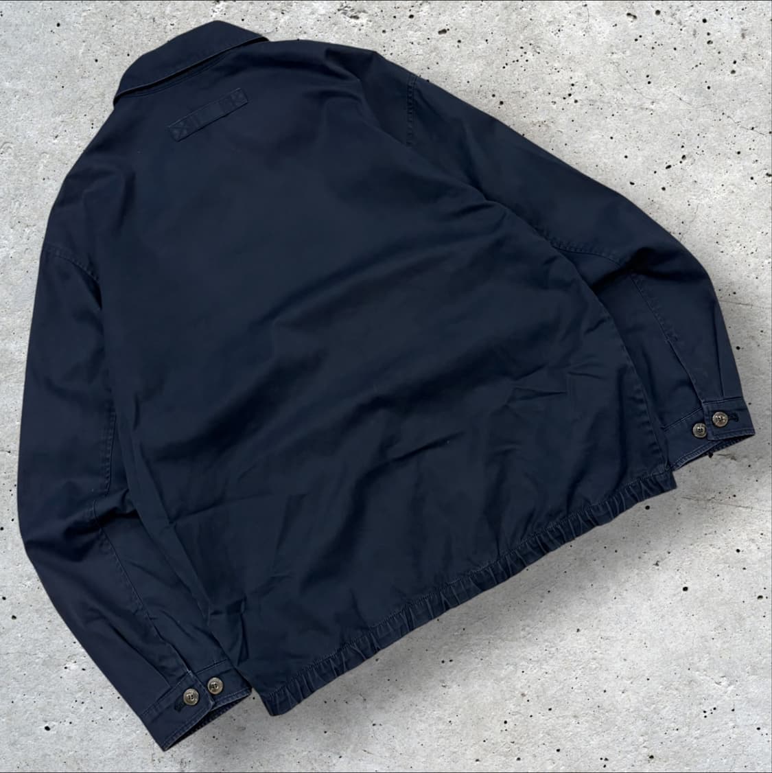 [100] 빈폴 네이비 면 코튼 자켓 점퍼 블루종 D17 상품이미지2