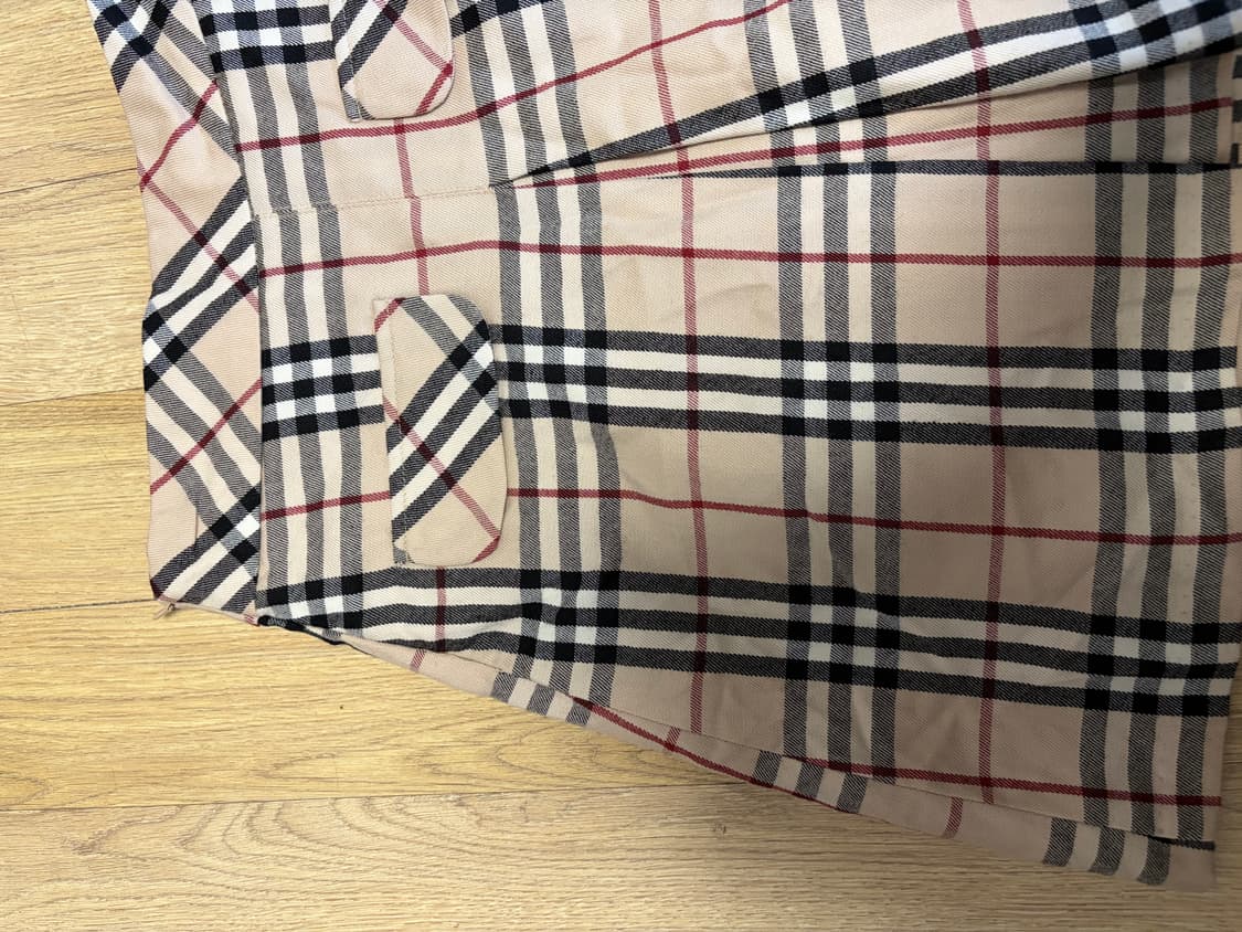 버버리 정품 00s 체크 테니스스커트 25 상품이미지5