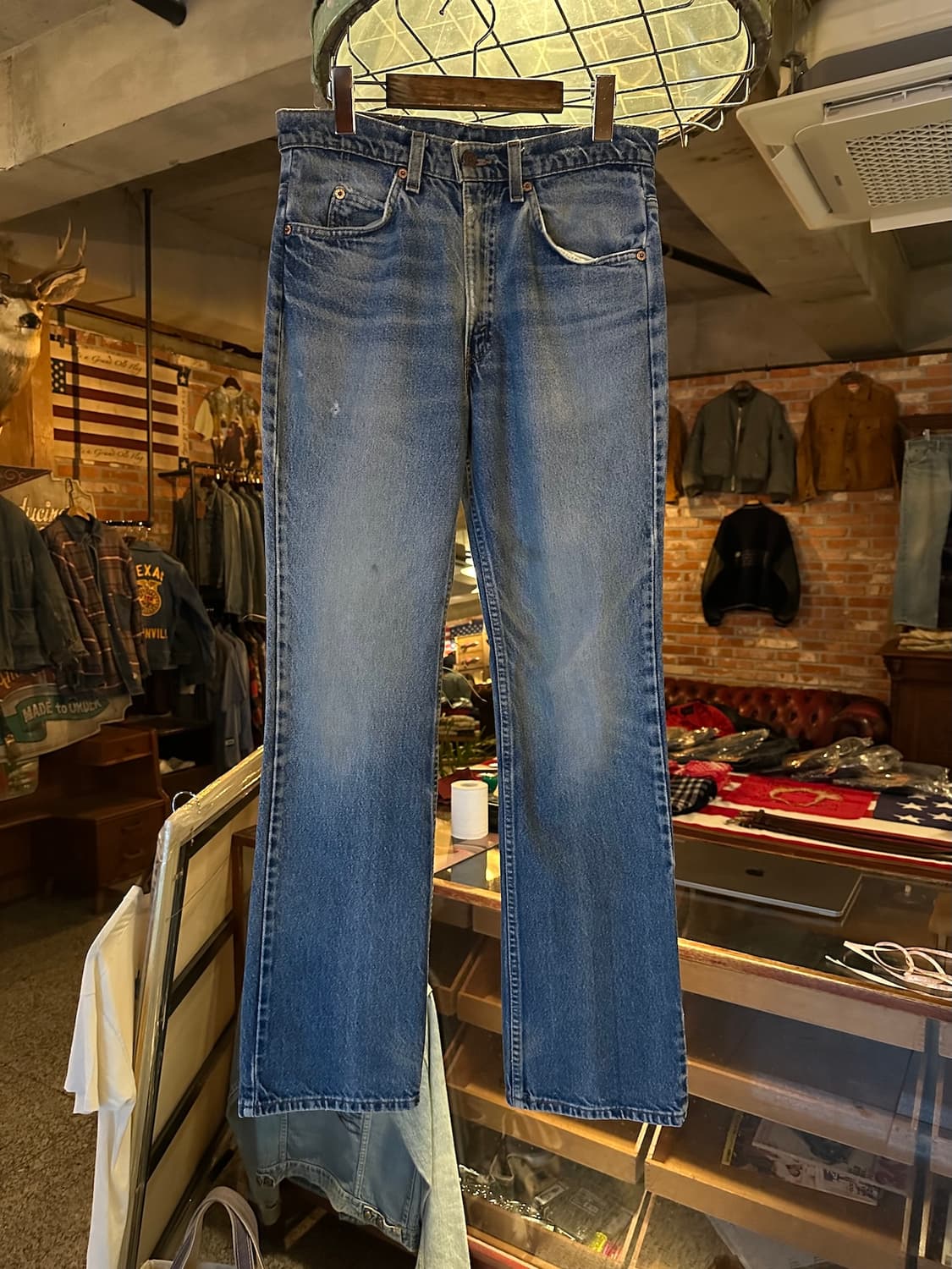 90s USA Levis 517 Boot Cut Denim Pants 상품이미지2