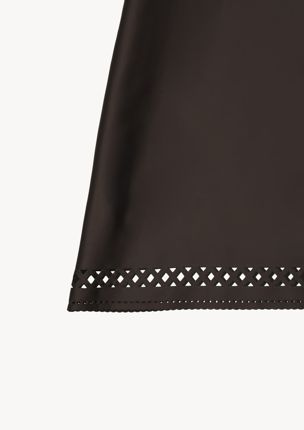 문달 Scallop Skirt in Brown 상품이미지4