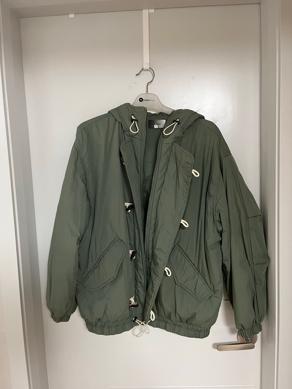 이자벨마랑 후드 패딩 S 올리브 상품이미지1