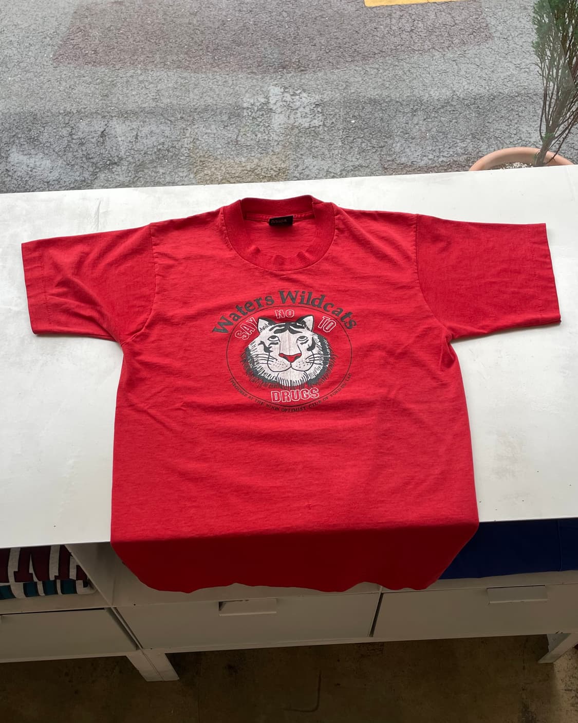 80‘s USA “No Drugs” T-shirt 빈티지 캠페인 티셔츠 상품이미지4