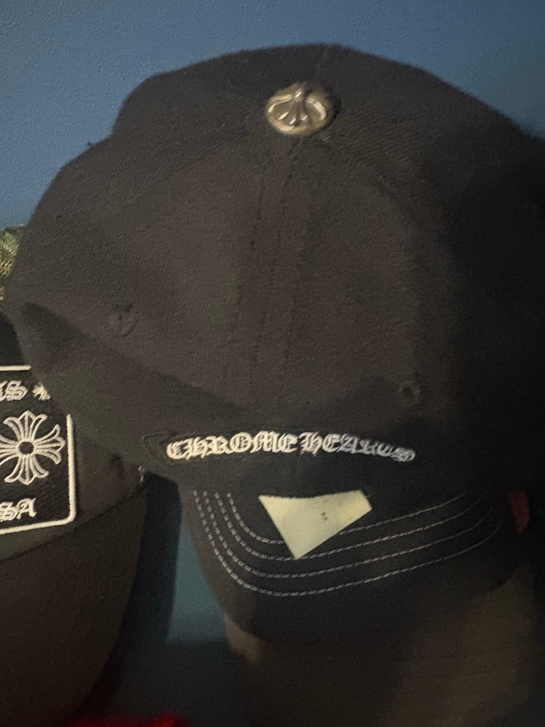 크롬하츠 레더 캡 상품이미지2