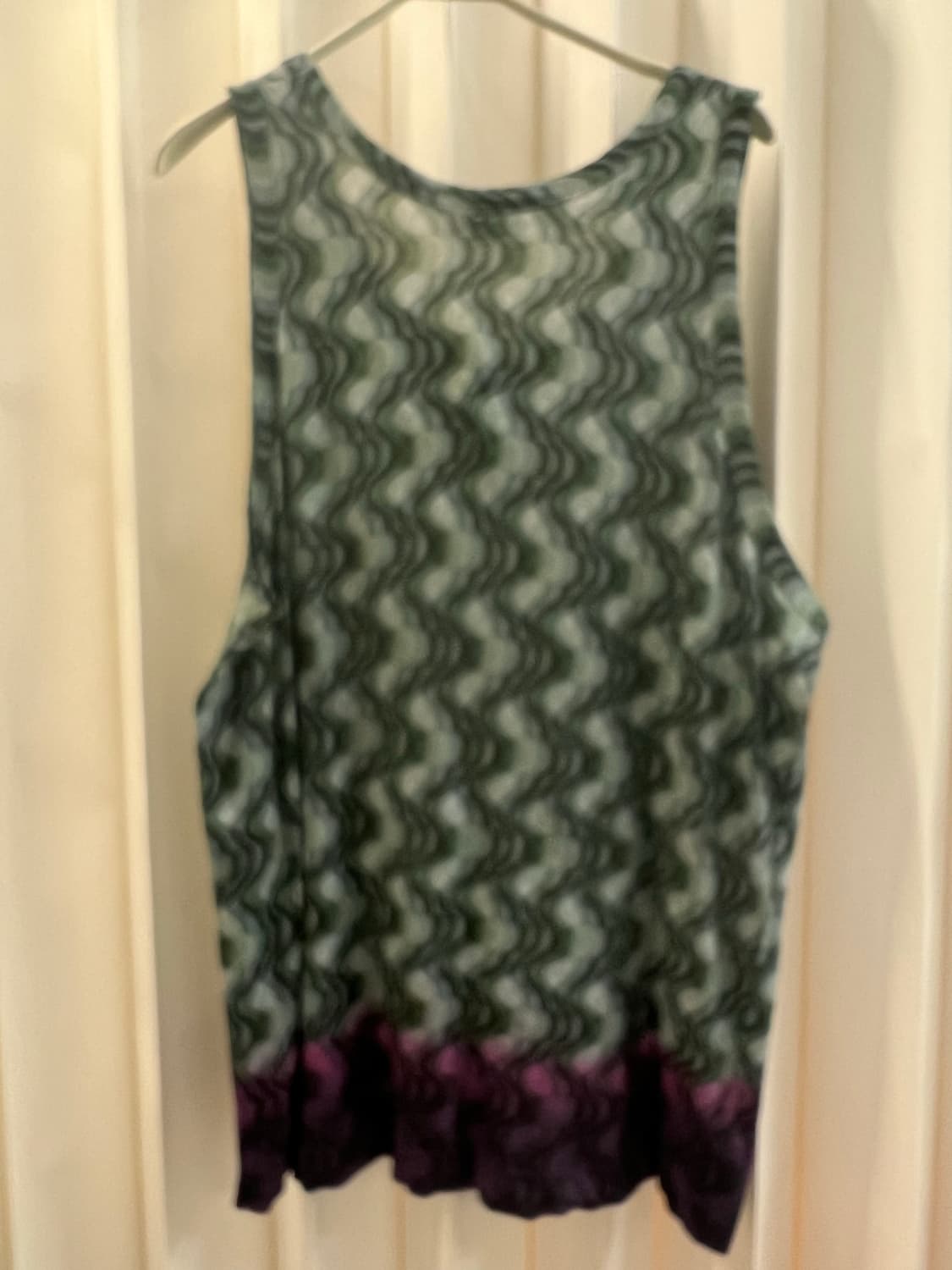 드리스반노튼 패턴 나시 상품이미지3