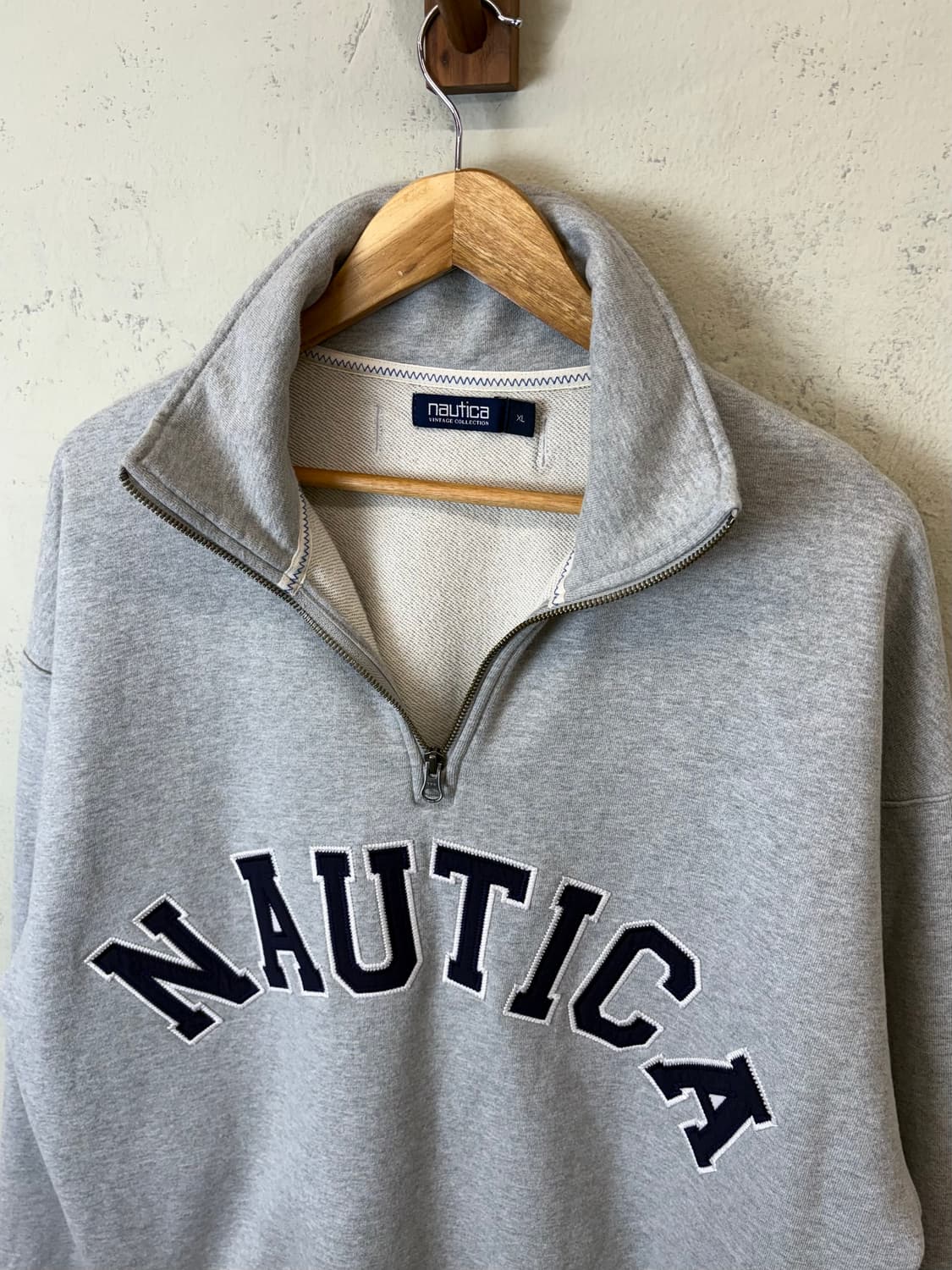 노티카 빈티지 컬렉션 스펠아웃 하프집 스웻셔츠 상품이미지4