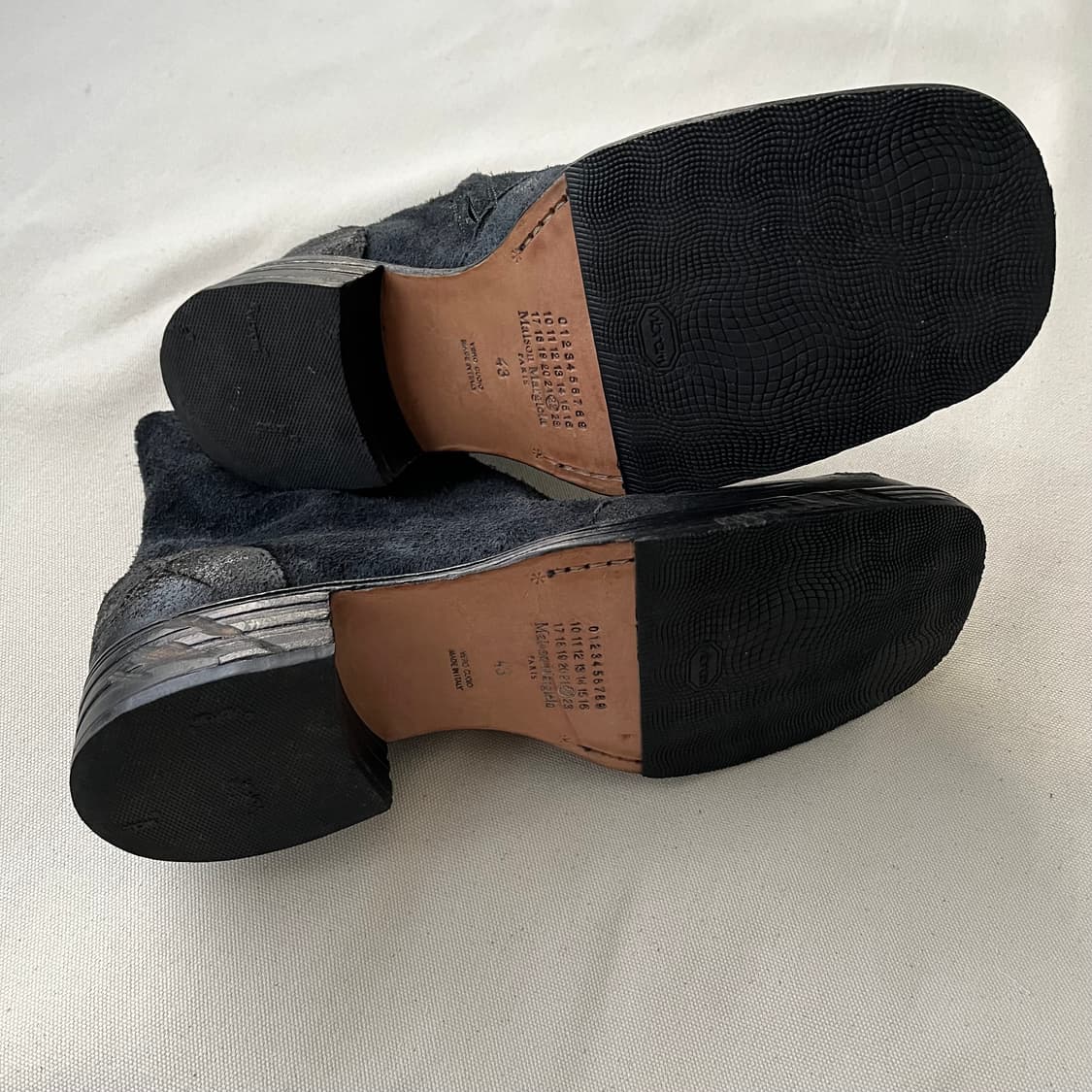 메종 마르지엘라 S/S 2021 디스트로이드 스퀘어 토 타비 부츠 상품이미지9