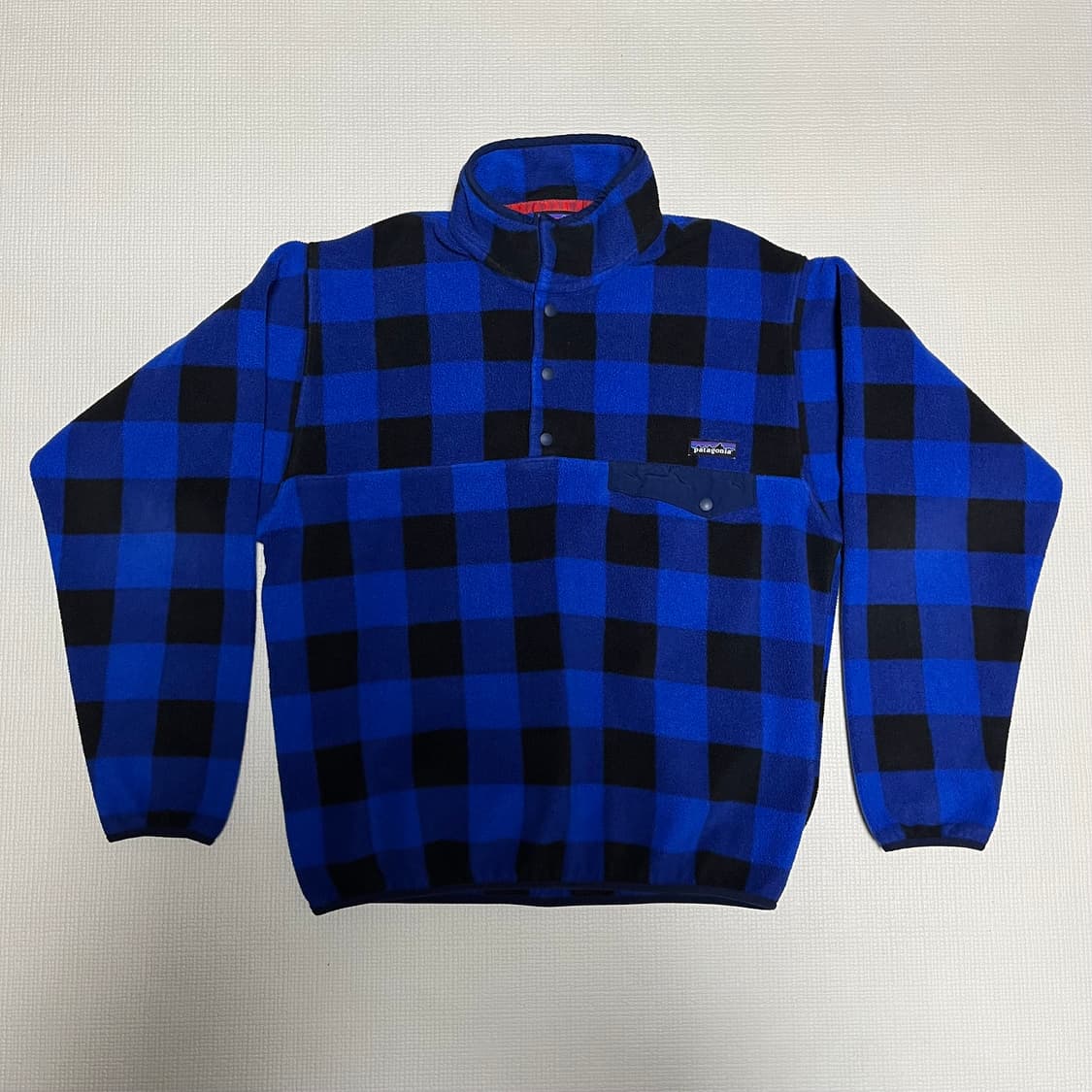 파타고니아 신칠라 버팔로 체크 블루 상품이미지1