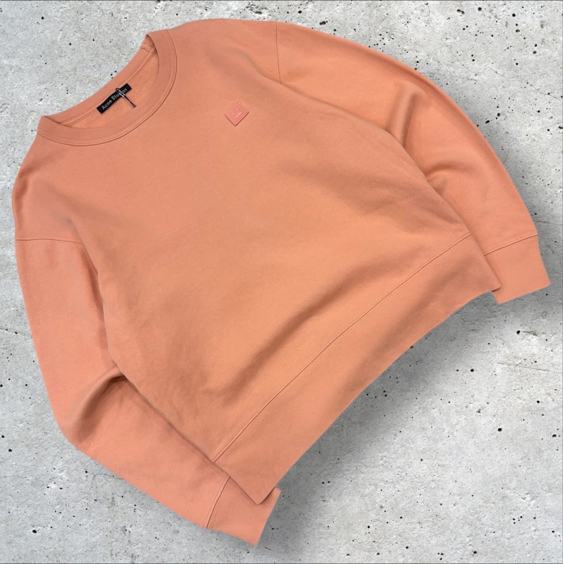 [S] 아크네 스튜디오 페어뷰 맨투맨 피치 B361 상품이미지1