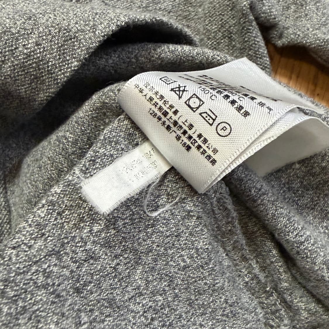 폴로 랄프로렌 멜란지 그레이 카라 티셔츠 상품이미지4