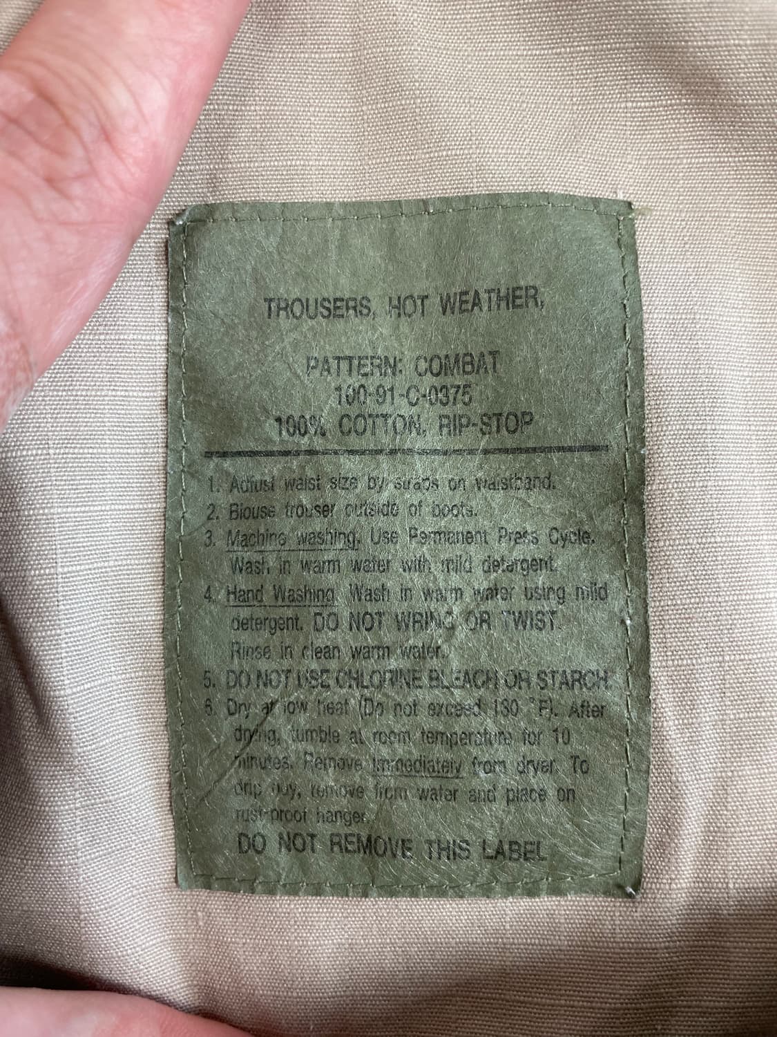 USA 사막삼색 BDU 립스탑 카고 쇼츠 반바지 - 엉덩이 2중 덧댐 상품이미지4