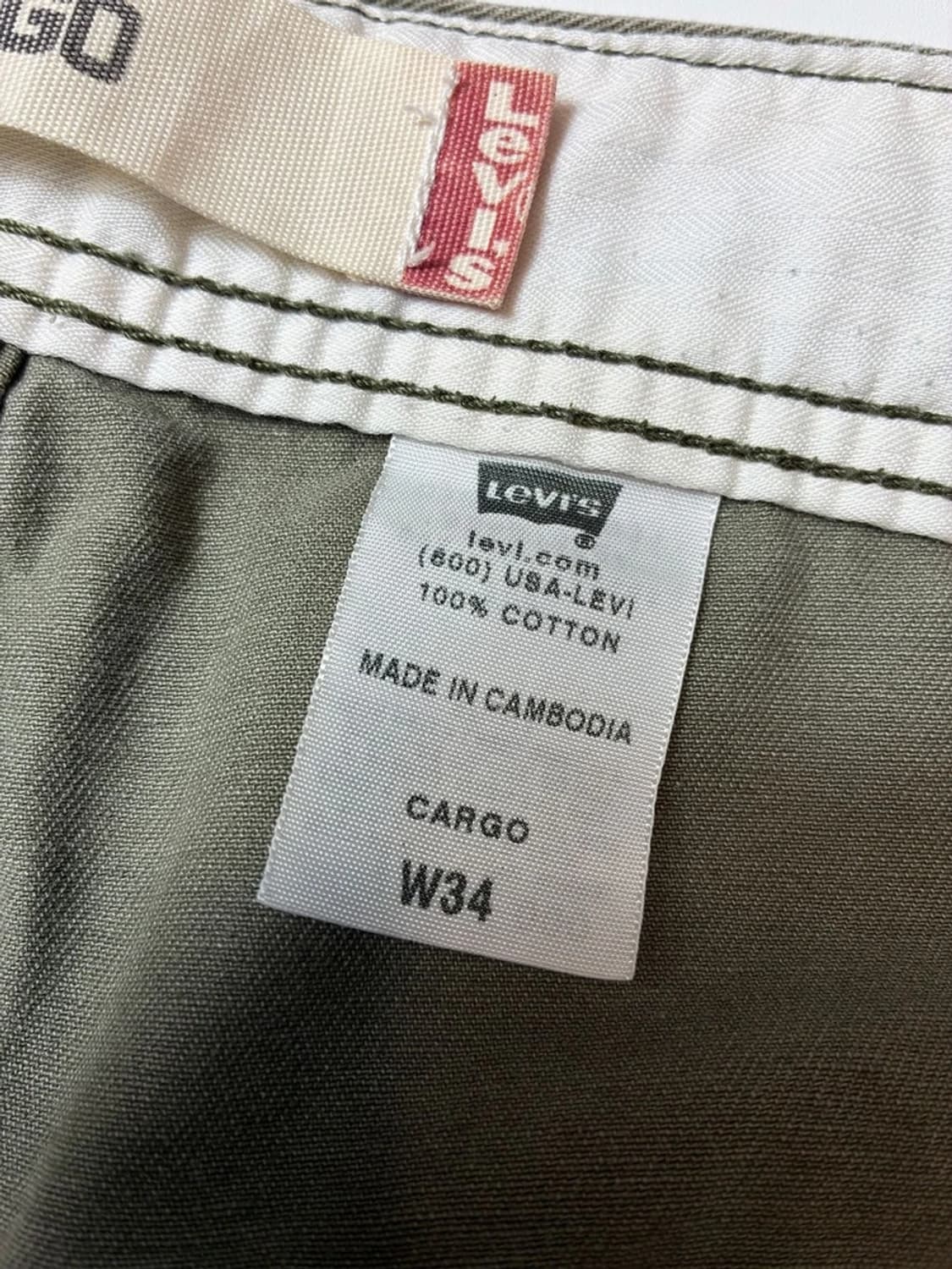 리바이스 00's 워크 카고 반바지 PN9475 상품이미지9