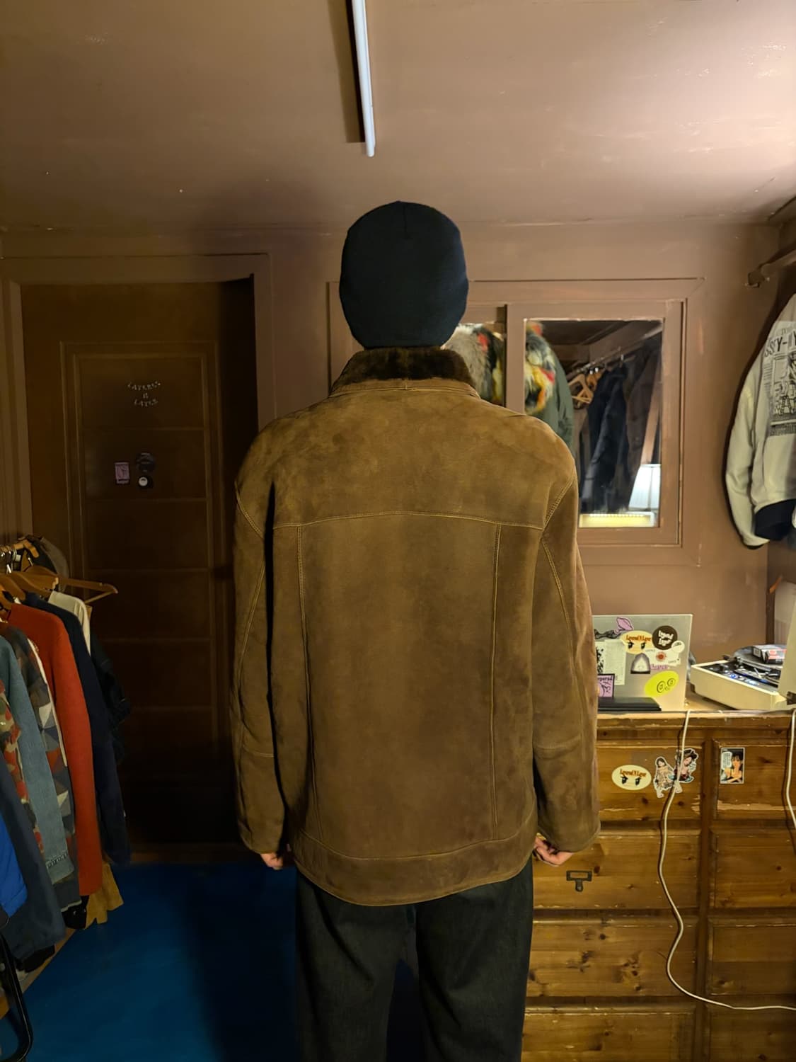 LAMB SUEDE LAMB FUR JACKET 상품이미지3