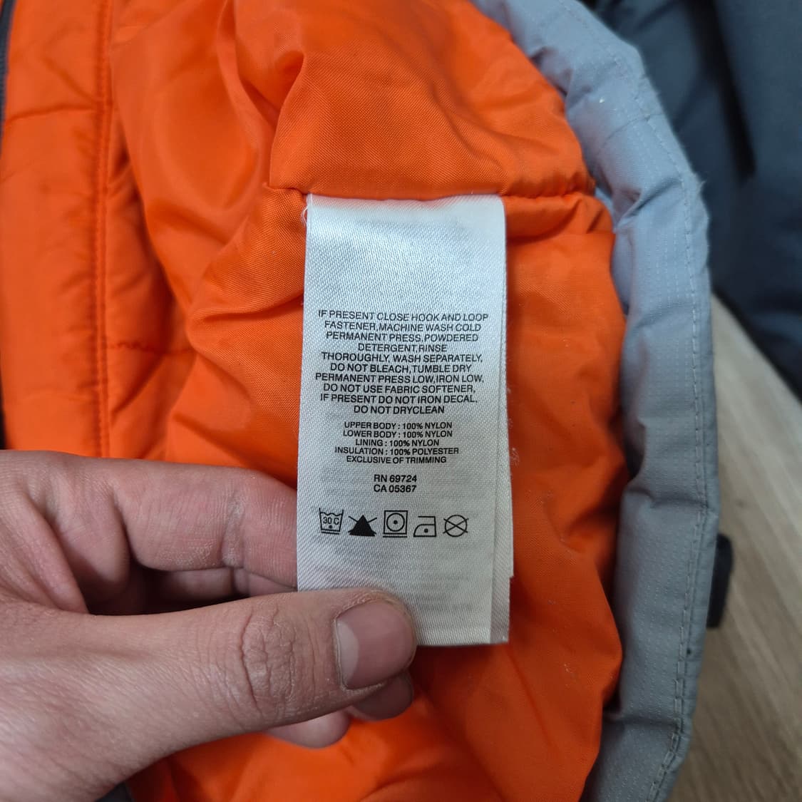 컬럼비아 남성 배색 후드 바람막이 자켓 L(100) 상품이미지6