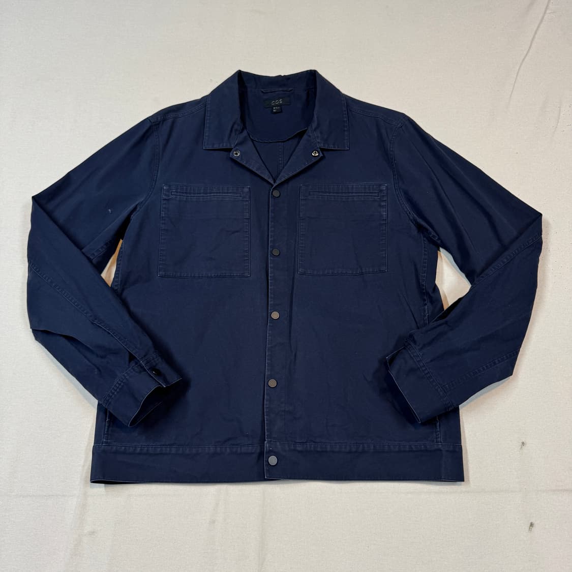 M) COS 코스 네이비 셔츠 자켓 상품이미지1
