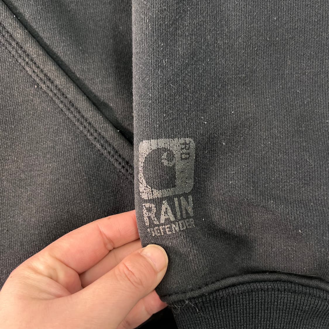 105 칼하트 써멀 챠콜후드집업  상품이미지7