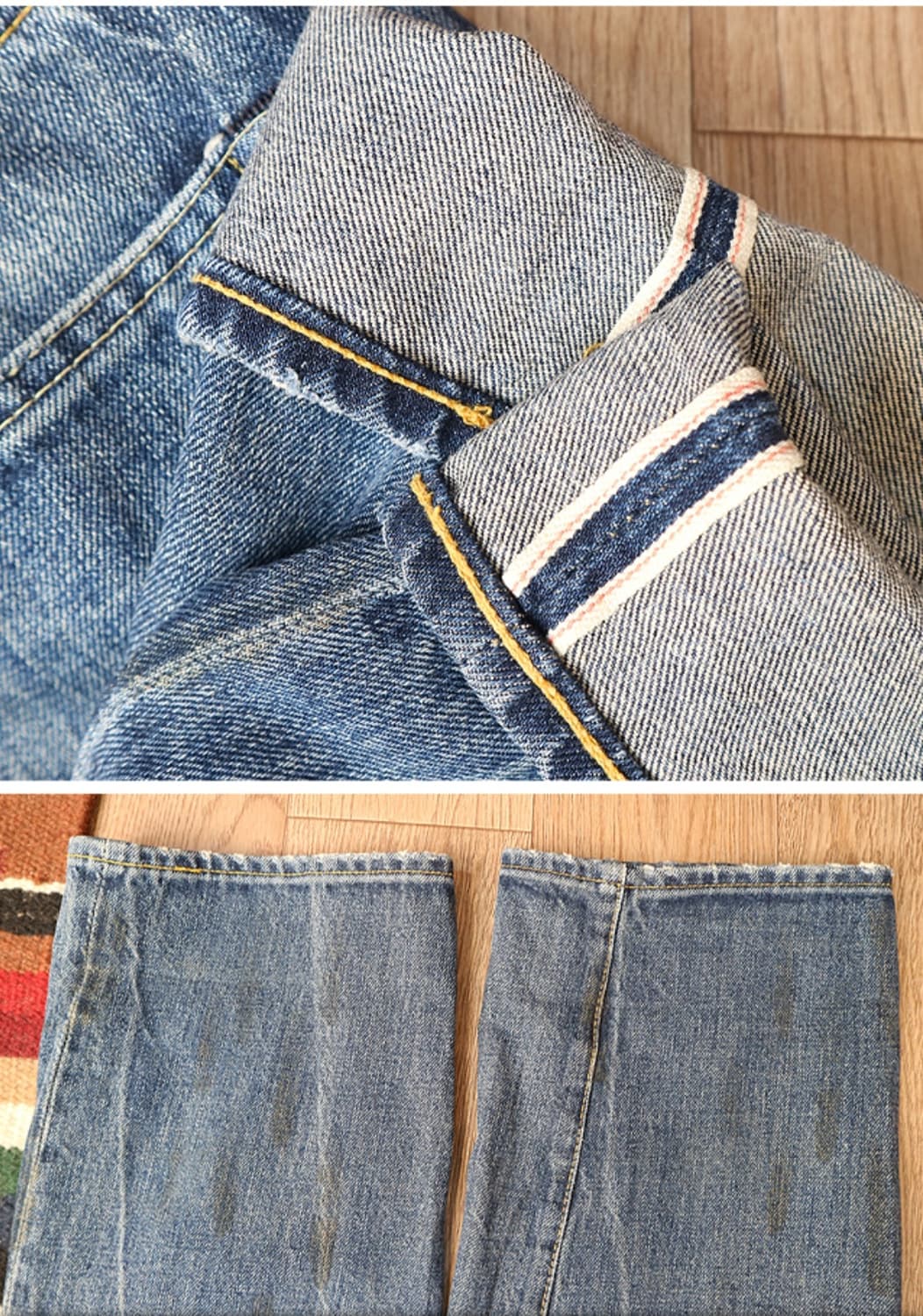 LVC LEVIS 리바이스 54 501ZXX 빅E 셀비지 데님 26-27 상품이미지2