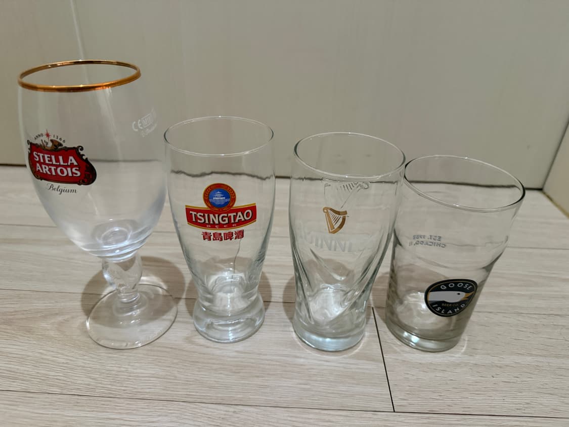 전용맥주잔 레트로유리컵 소주잔 위스키잔 등  24개 일괄 상품이미지3